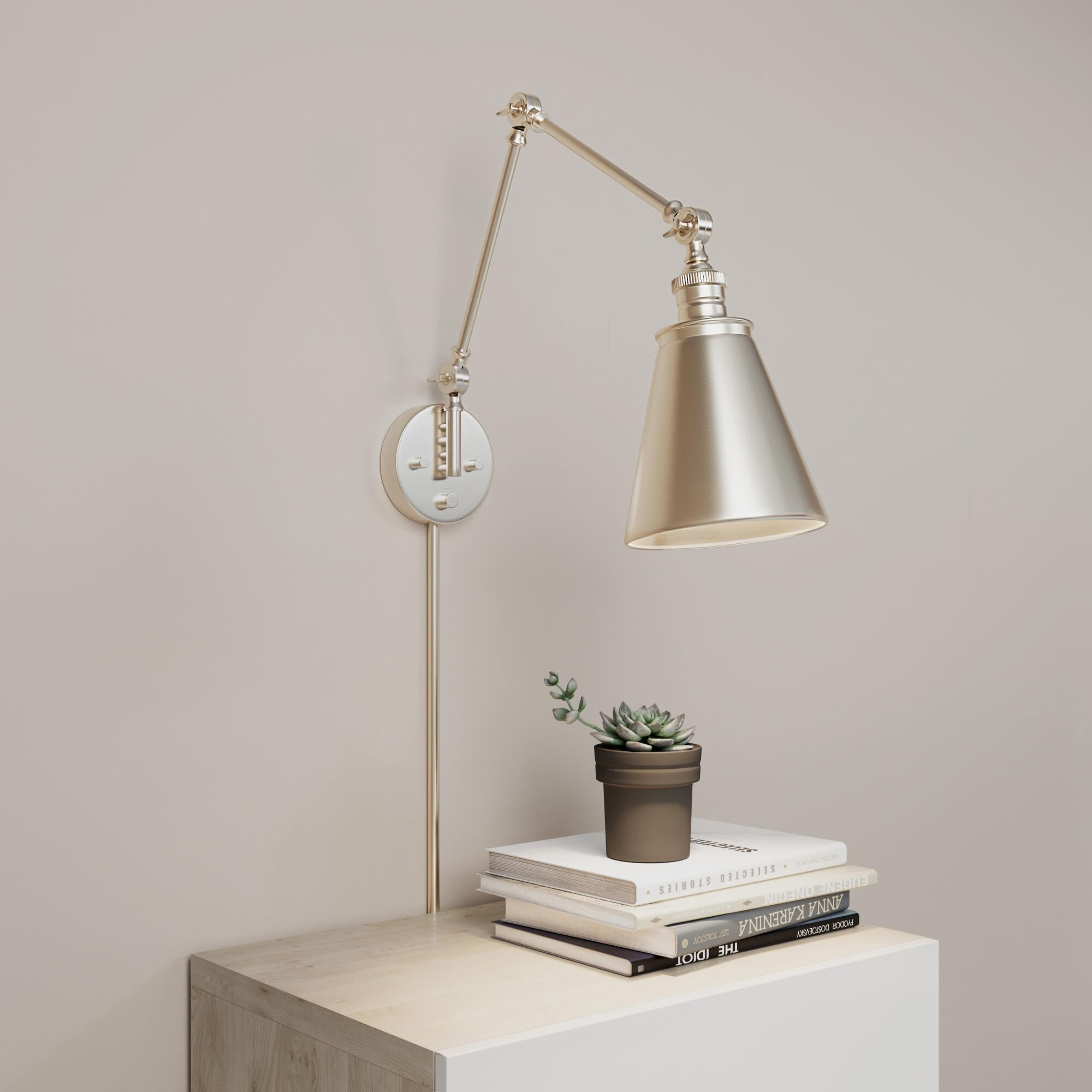 Evonne 7 Inch Wall Swing Lamp by Millennium Lighting