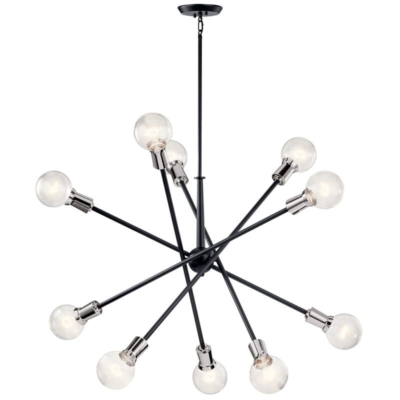 Armstrong 47 Inch 10 Light Chandelier by Kichler Lighting