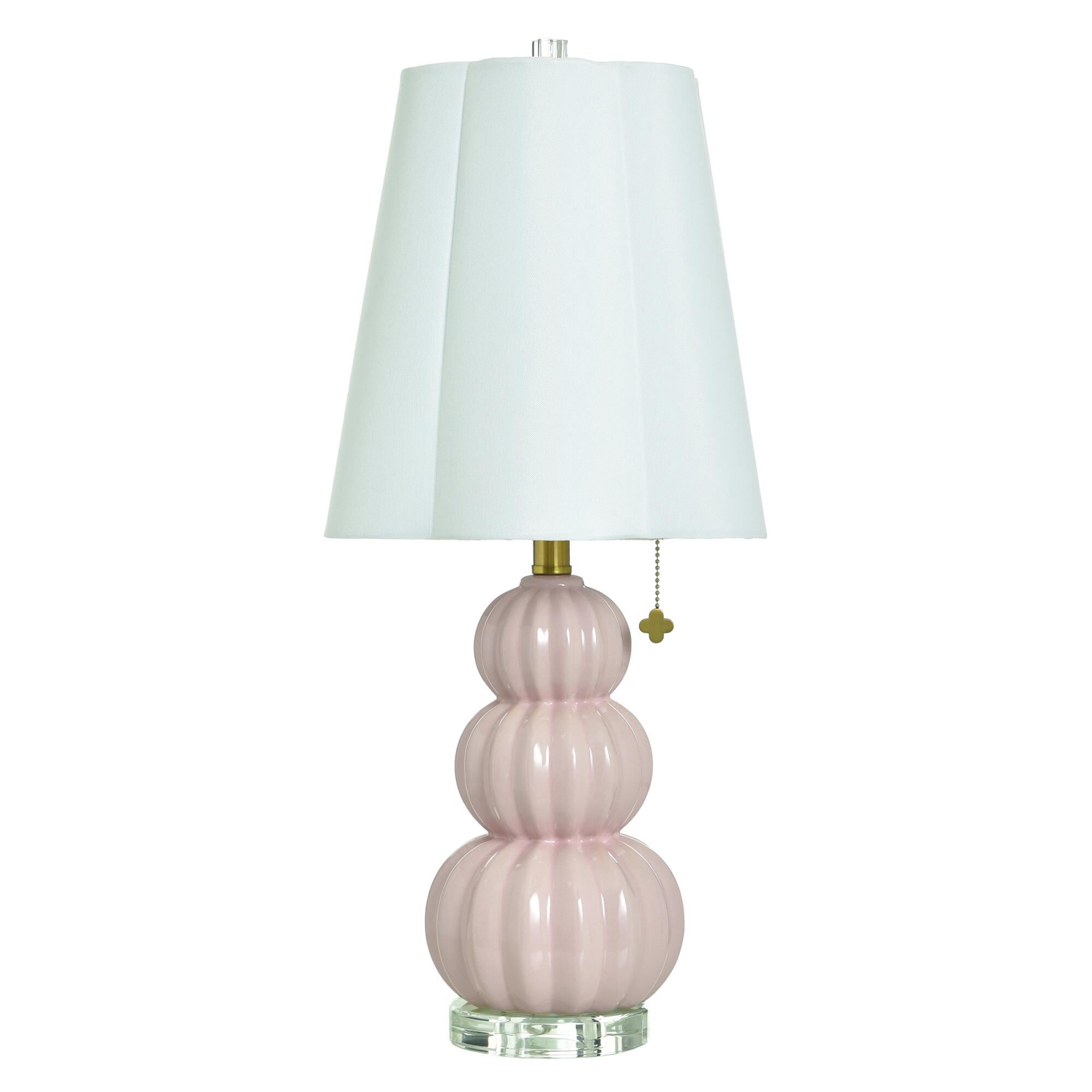 Shown in Pink Peony finish and Off-White shade