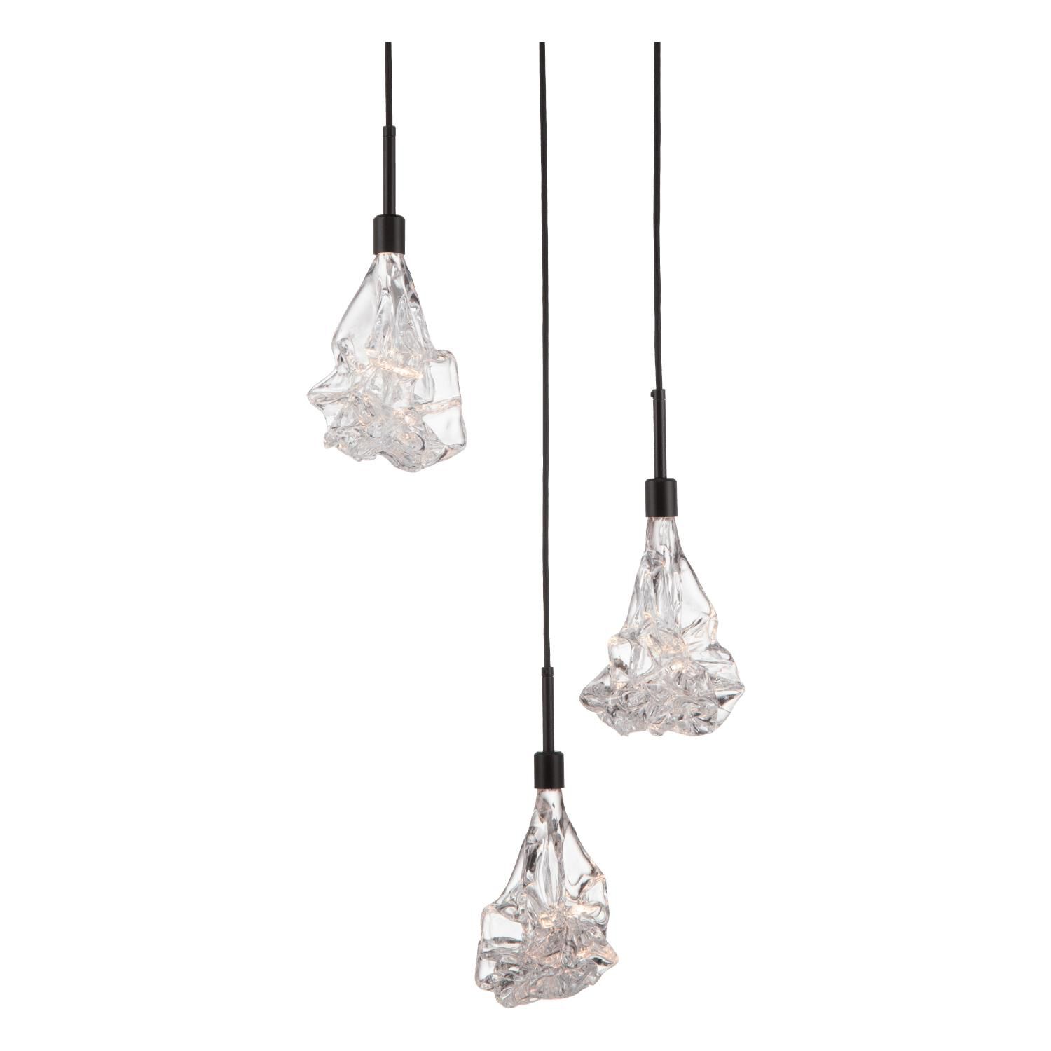 Blossom 17 Inch 3 Light LED Multi Light Pendant by Hammerton Studio