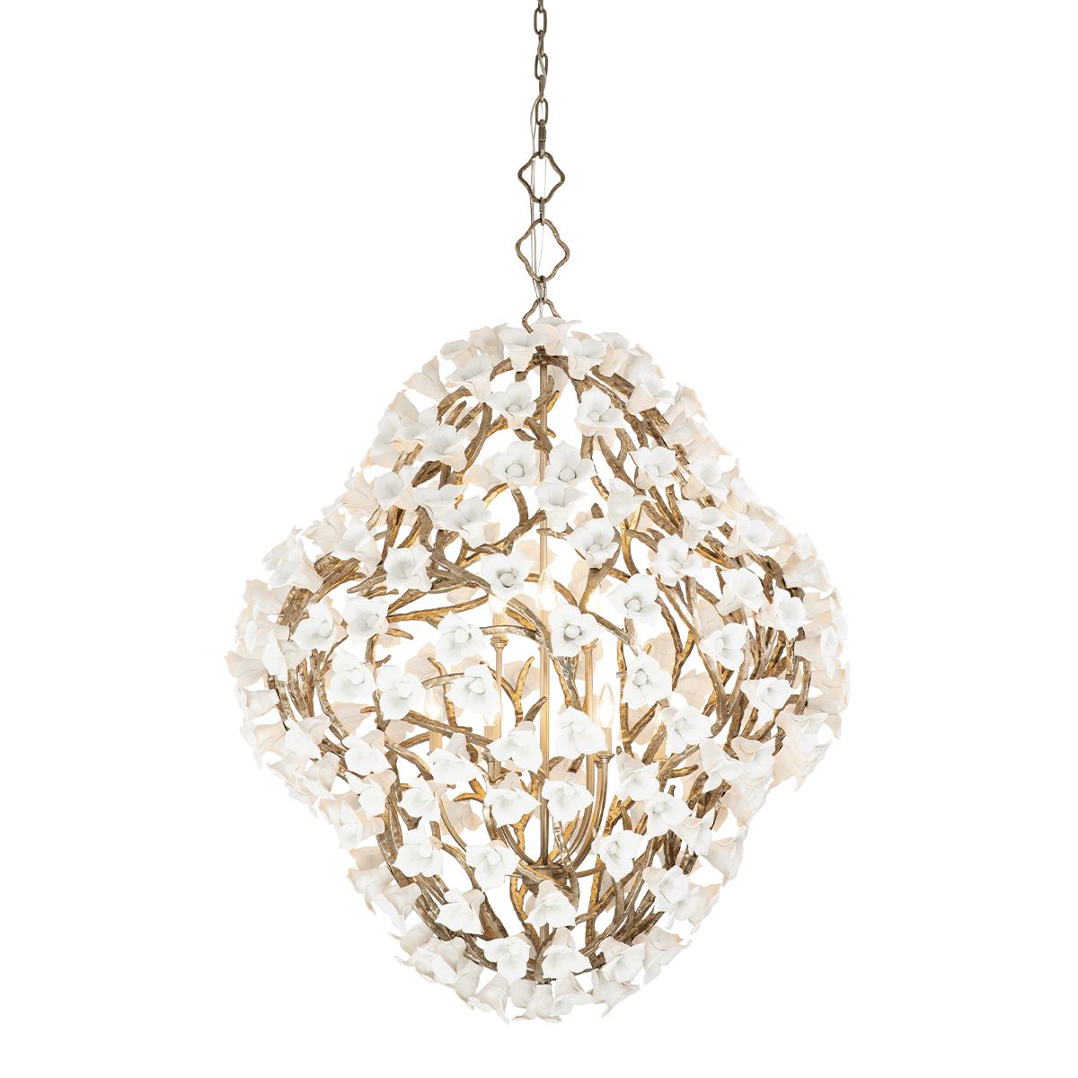 Lily 40 Inch Large Pendant by Corbett Lighting