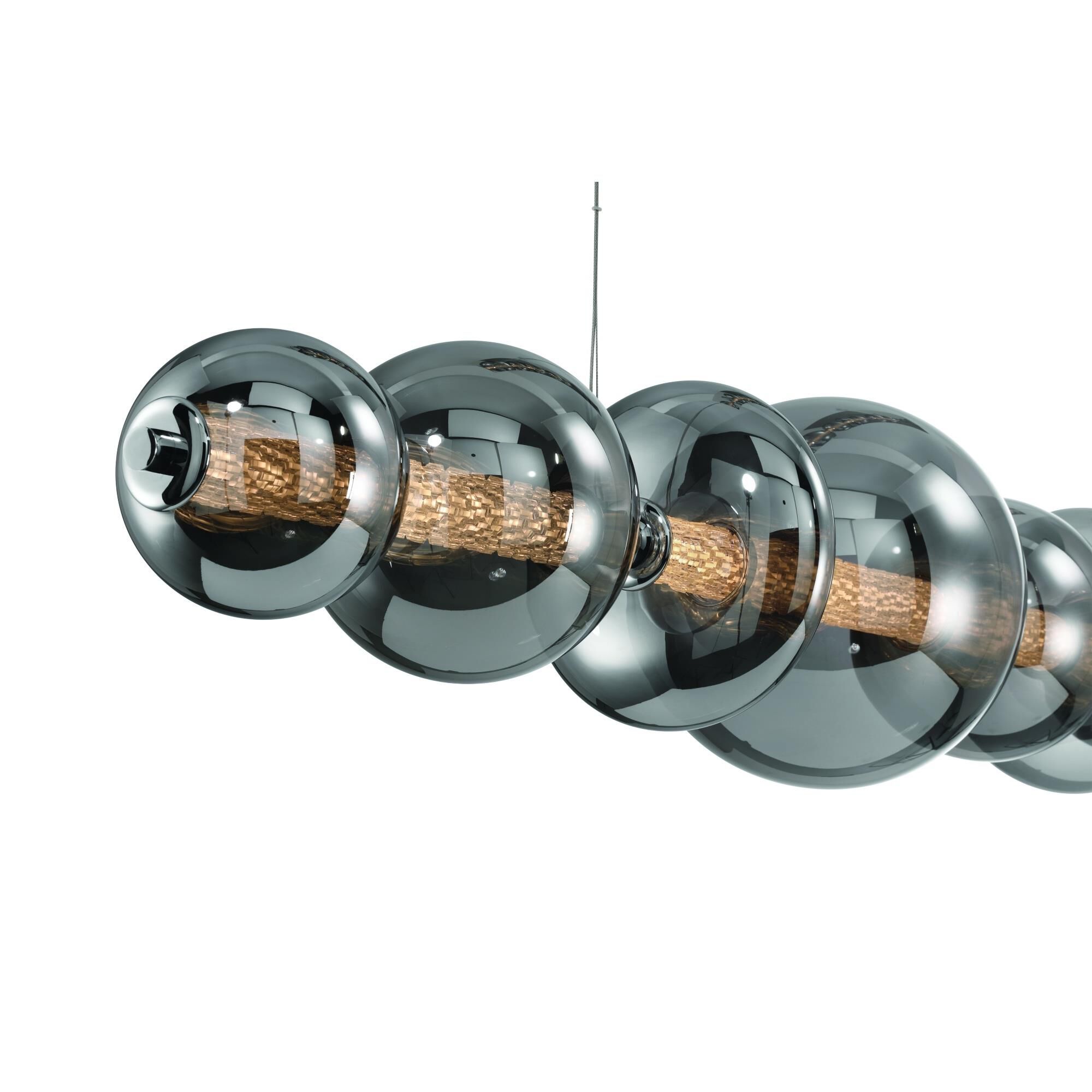 Atomo Large Linear Chandelier,
