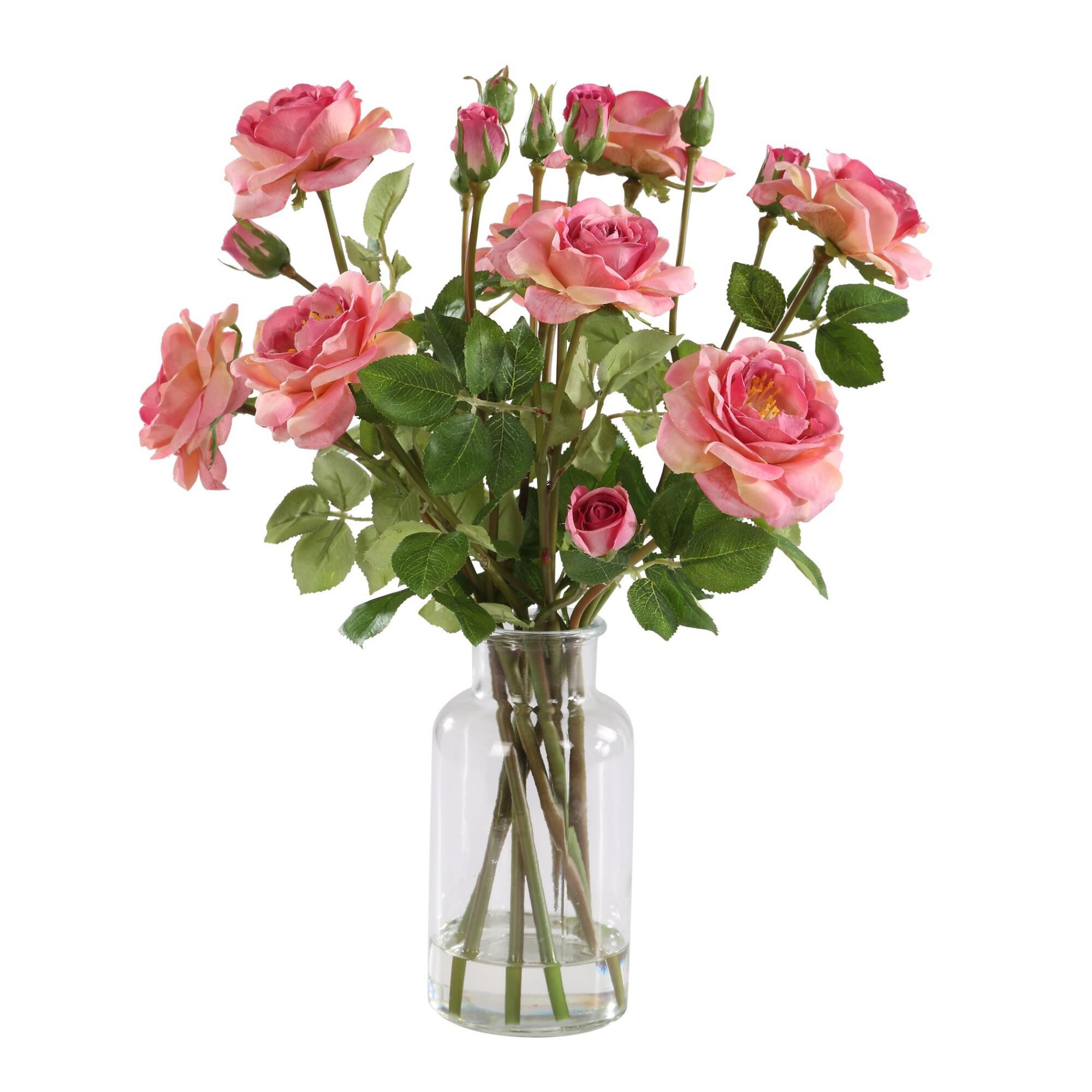 Constance Lael-Linyard Adoration Rose 15 Inch Botanical by Uttermost