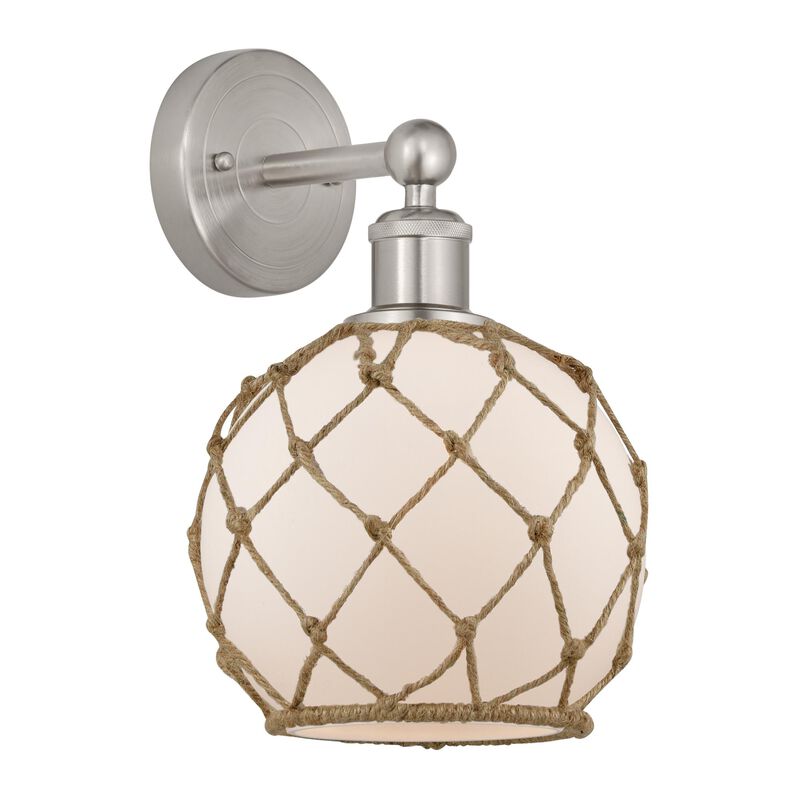 Bruno Marashlian Farmhouse Rope 12 Inch Wall Sconce by Innovations Lighting