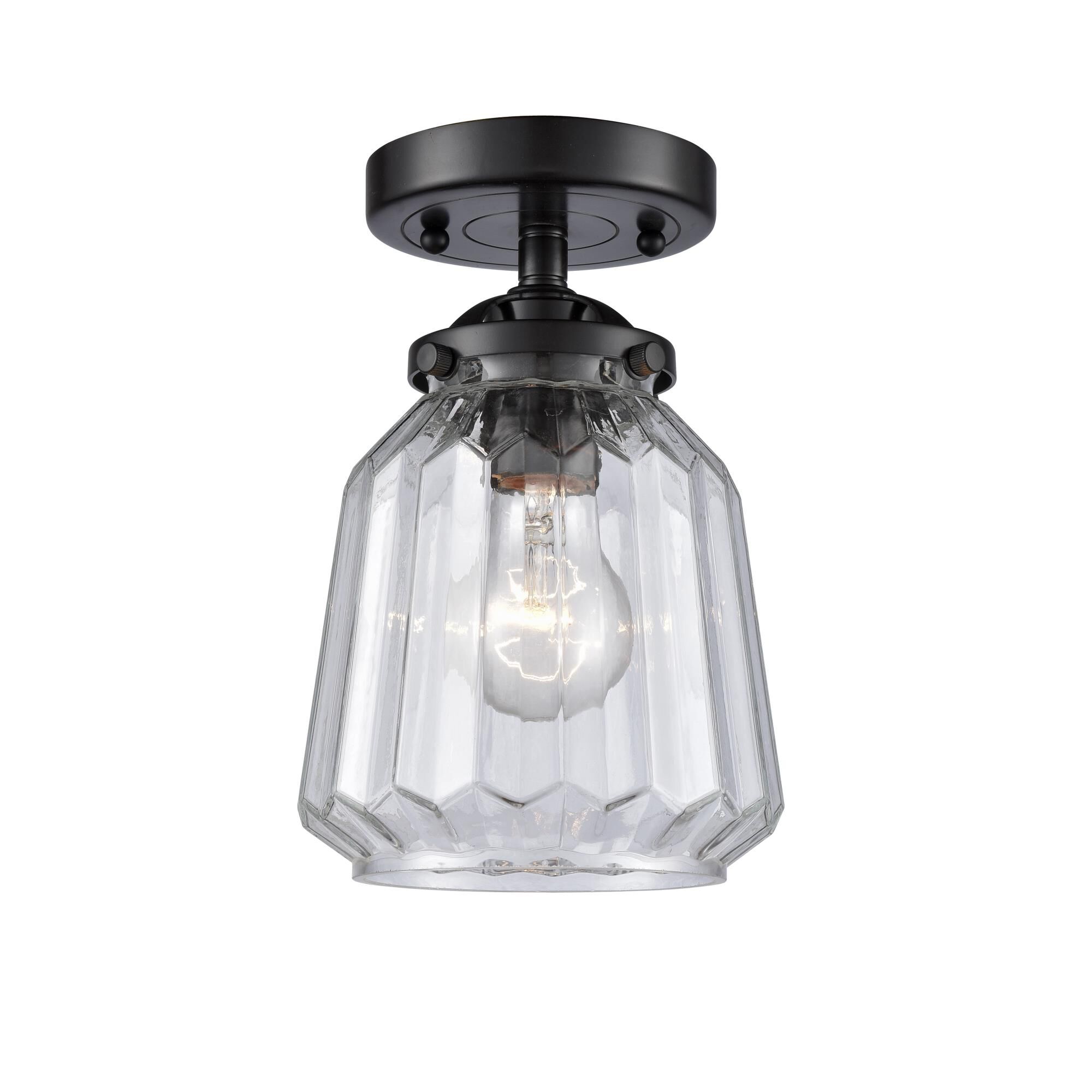 Bruno Marashlian Chatham 6 Inch 1 Light Semi Flush Mount by Innovations Lighting