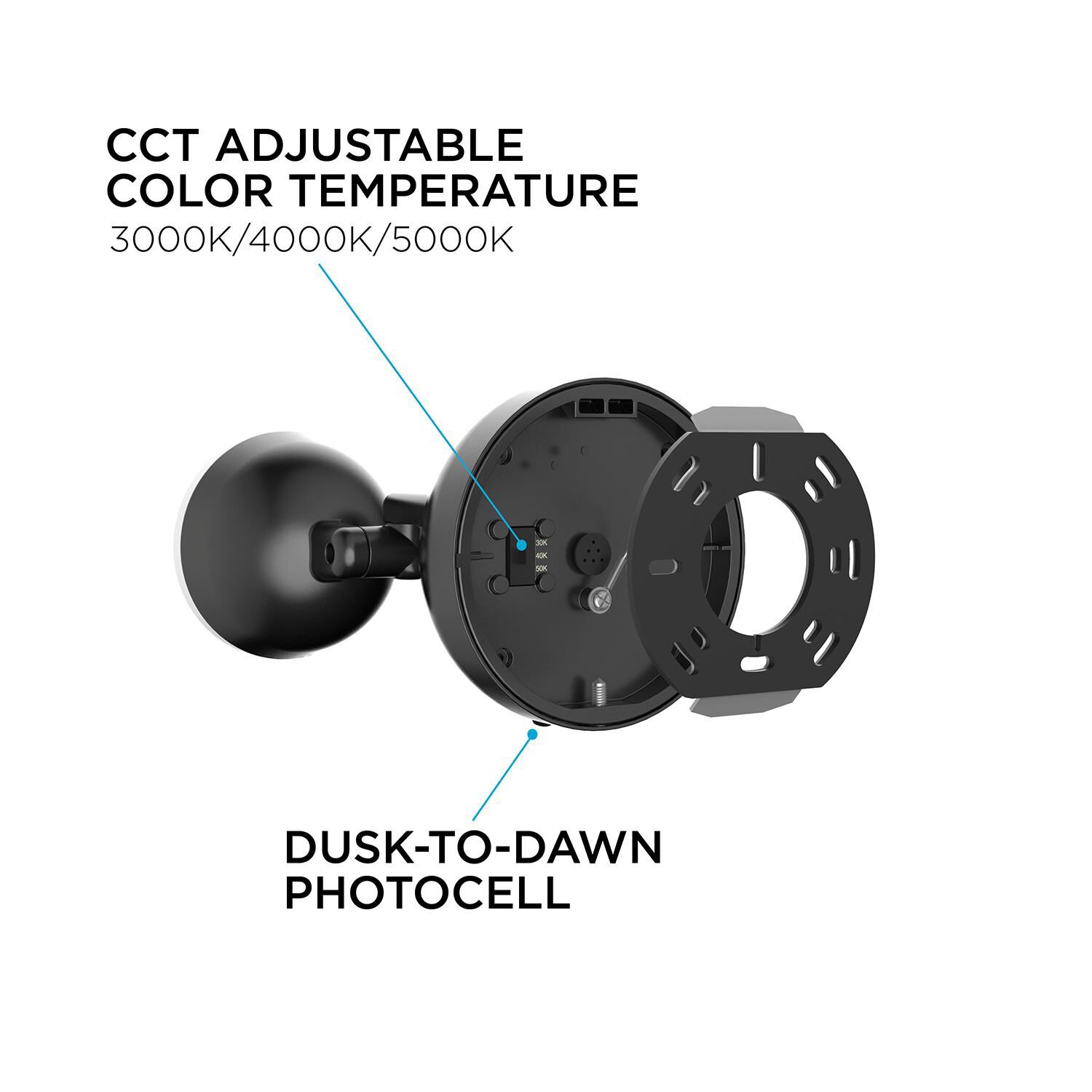 Daniel 6 Inch Outdoor Wall Light by AFX Lighting