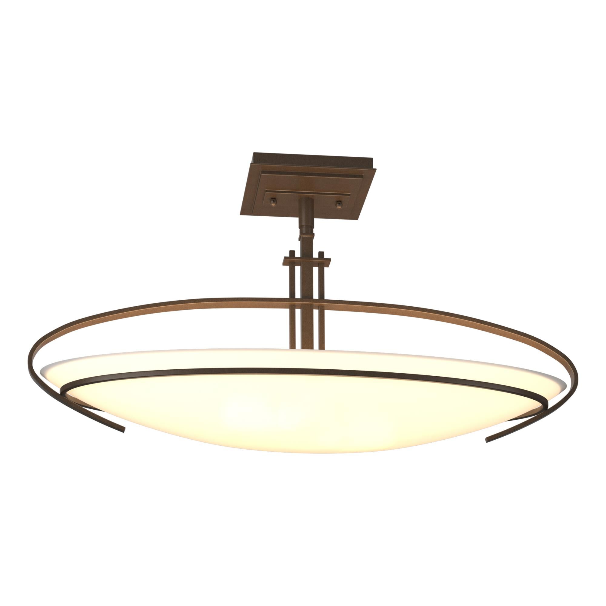 Mackintosh 23 Inch 2 Light Semi Flush Mount by Hubbardton Forge