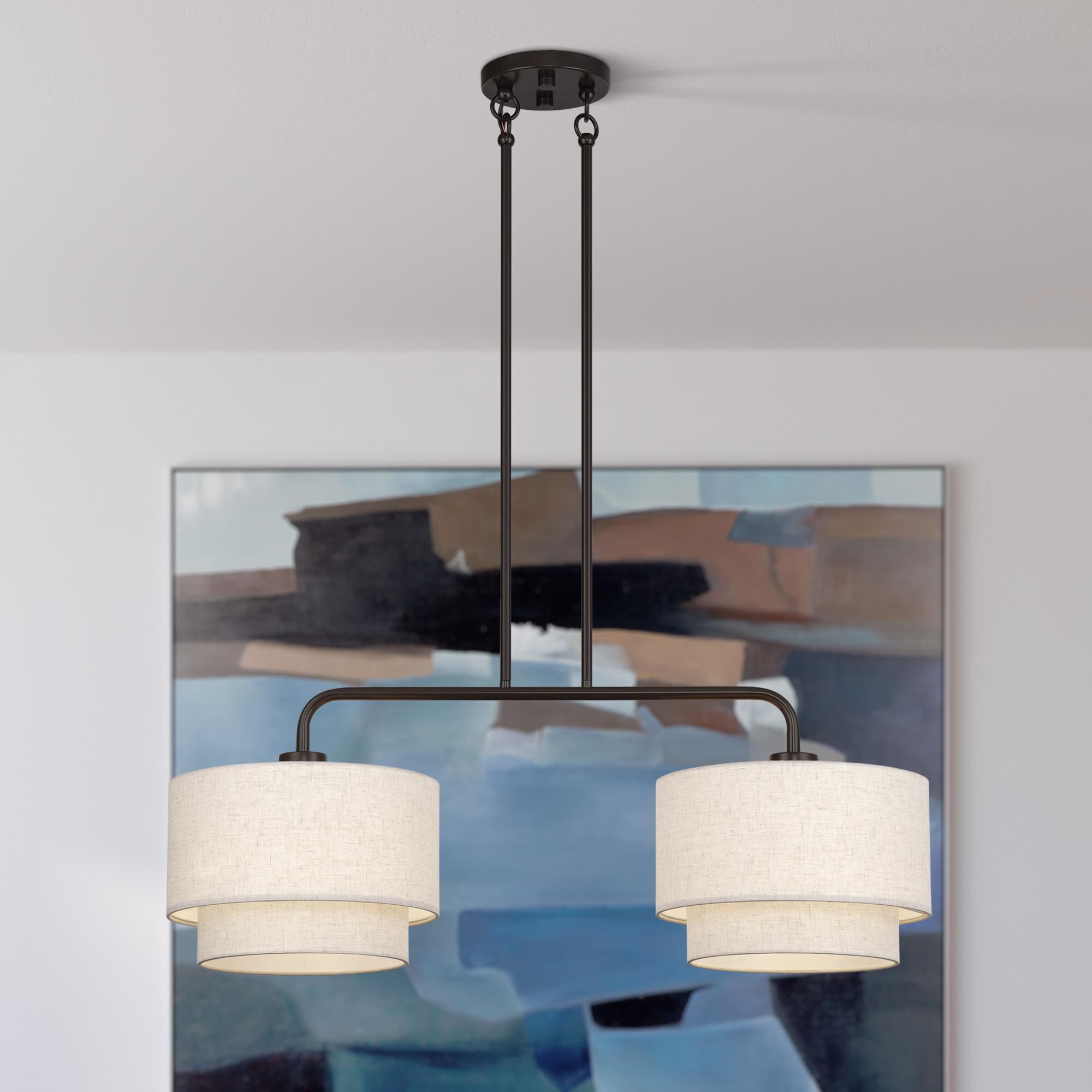 Manorwood 34 Inch Linear Suspension Light by Livex Lighting