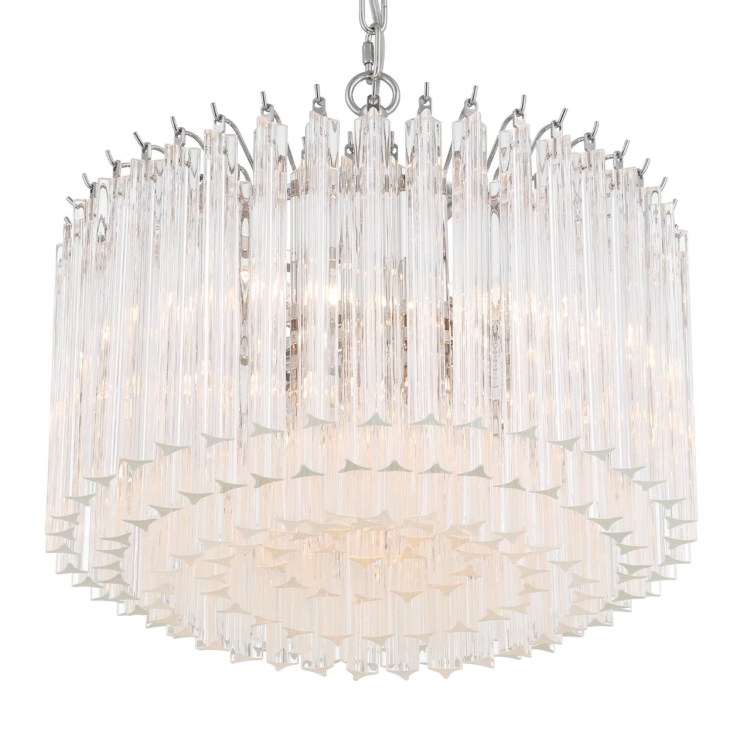 Lofton 18 Inch Mini Chandelier by Crystorama