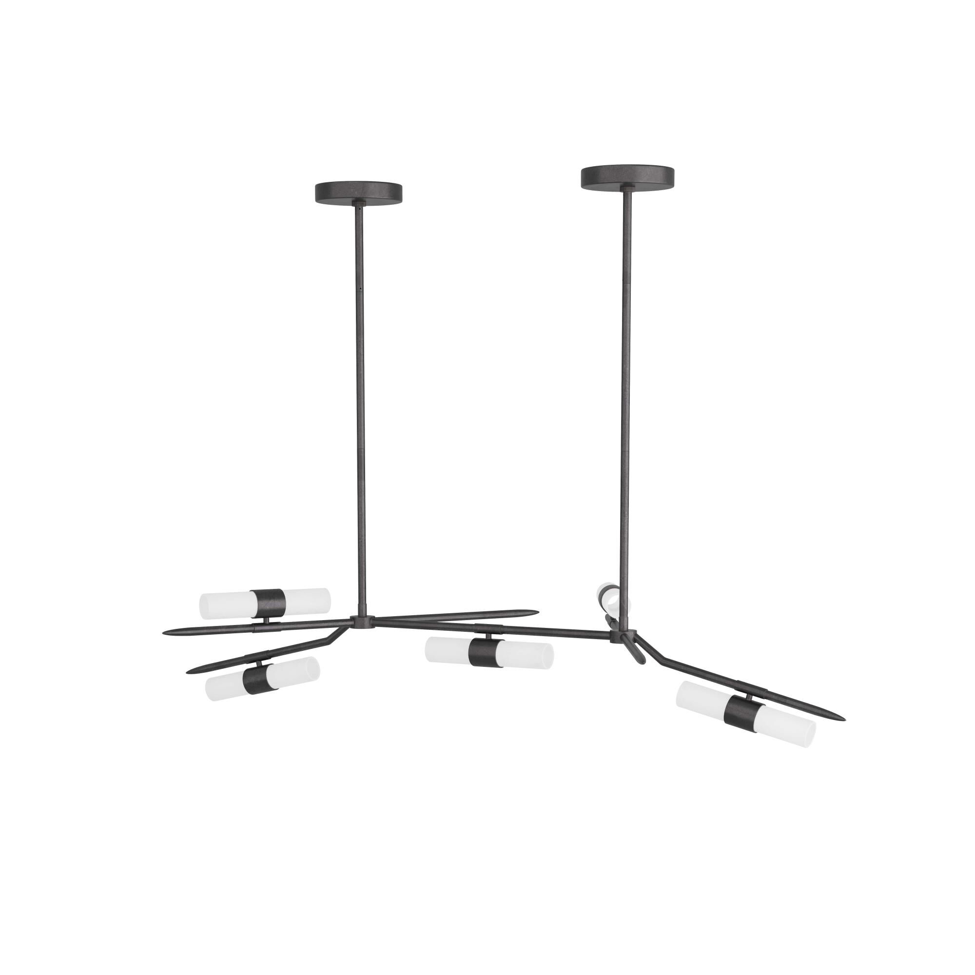 Travis 62 Inch 8 Light LED Linear Suspension Light by Arteriors Home