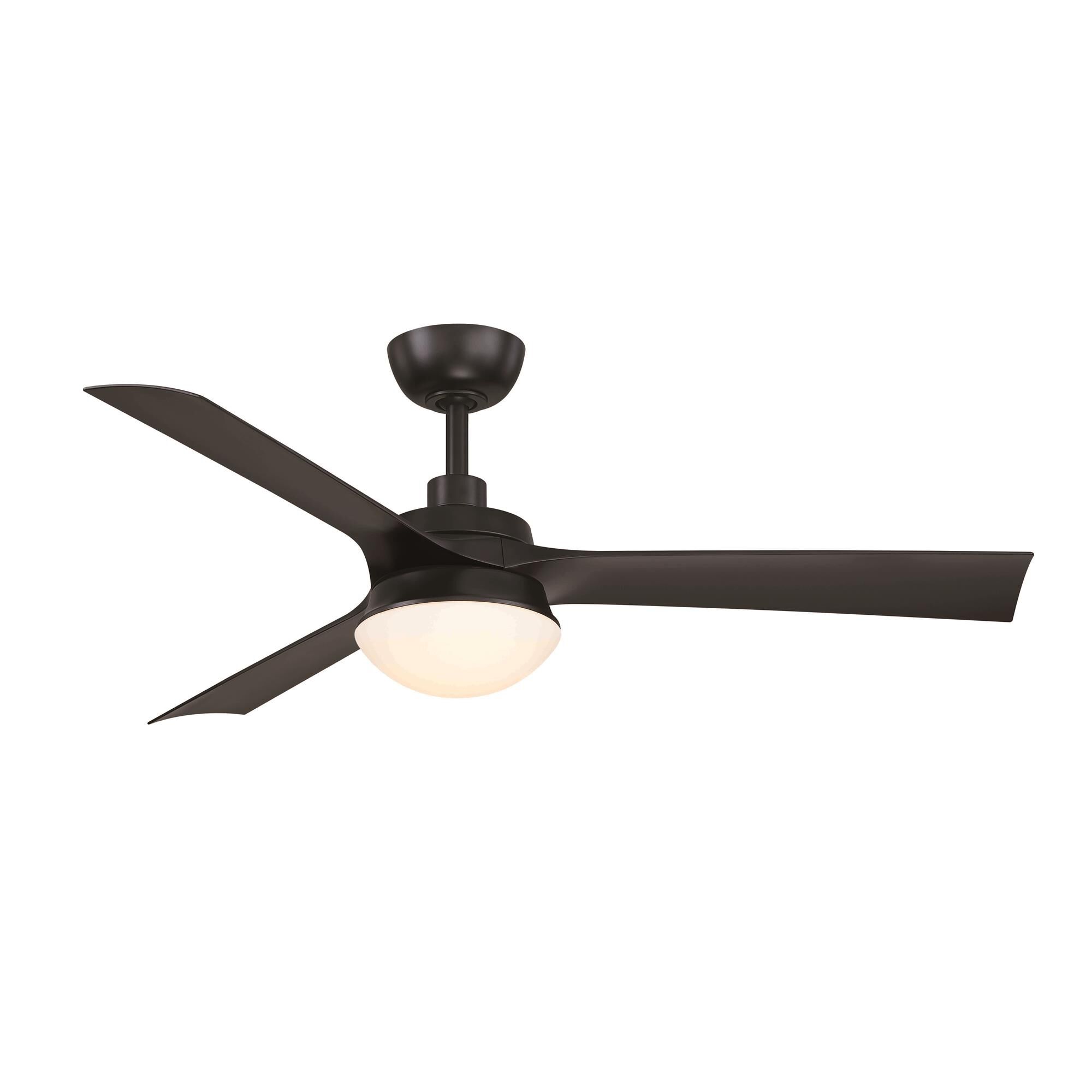 Shown in Black finish and Opal Frosted glass