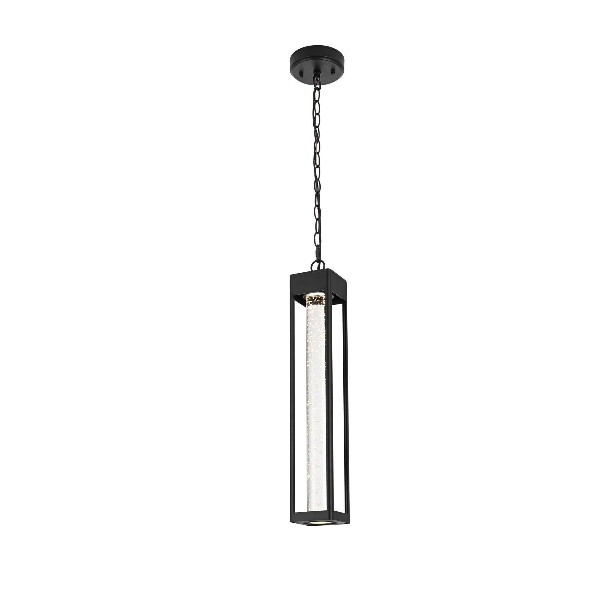 Amaris 23 Inch Outdoor Hanging Lantern by Elegant Lighting