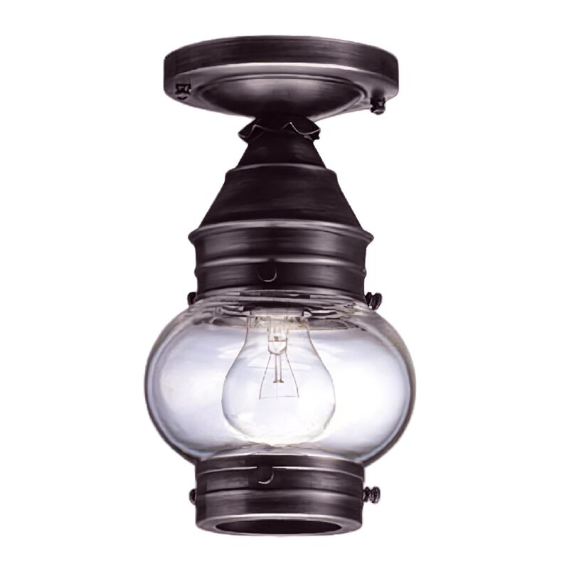 Onion 6 Inch Outdoor Flush Mount by Northeast Lantern
