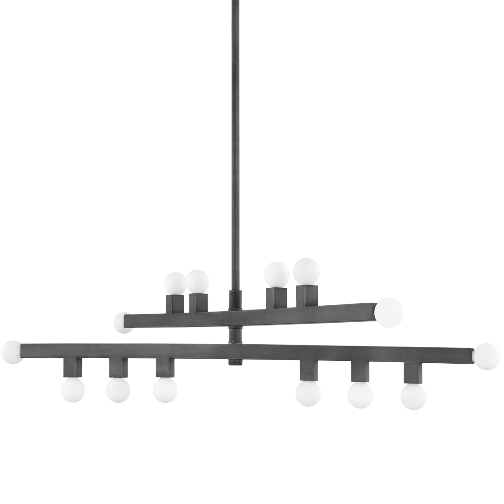 The Lifestyled Co Sutter Large Chandelier,