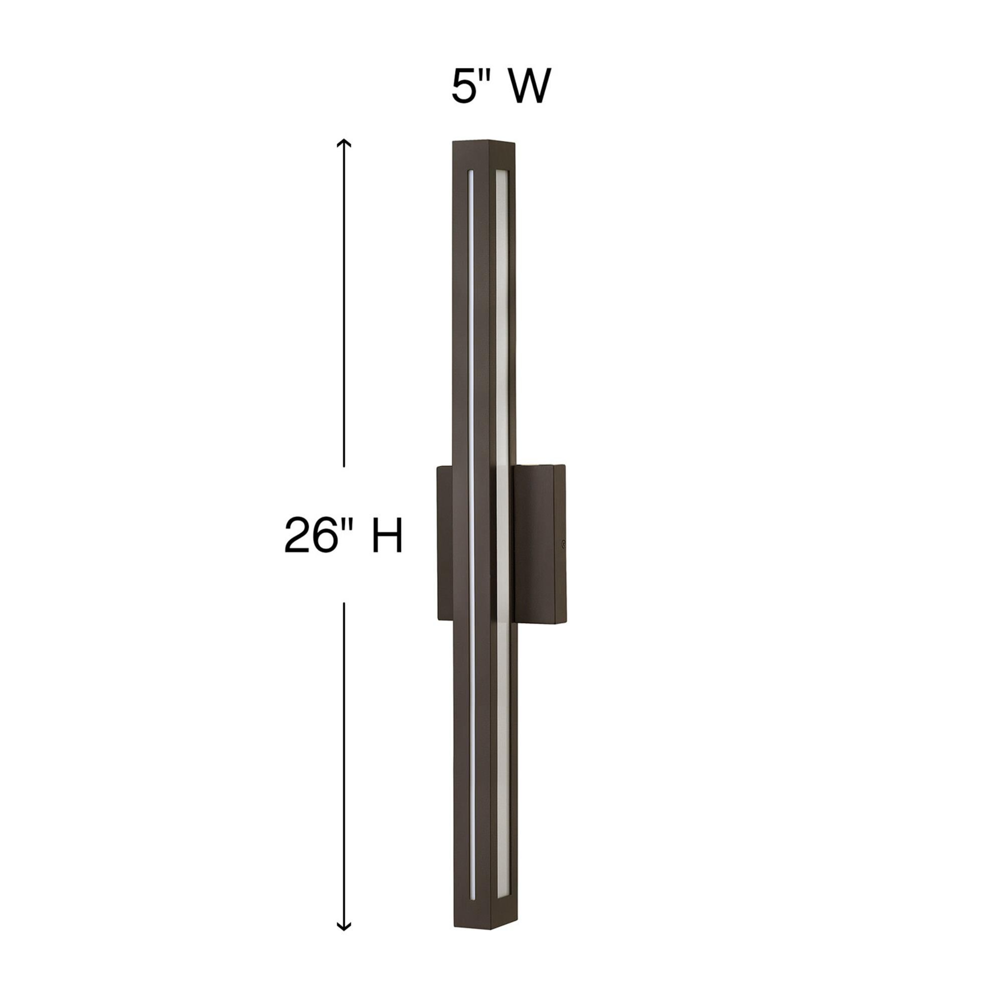 Shown in Bronze finish and Acrylic Lens glass