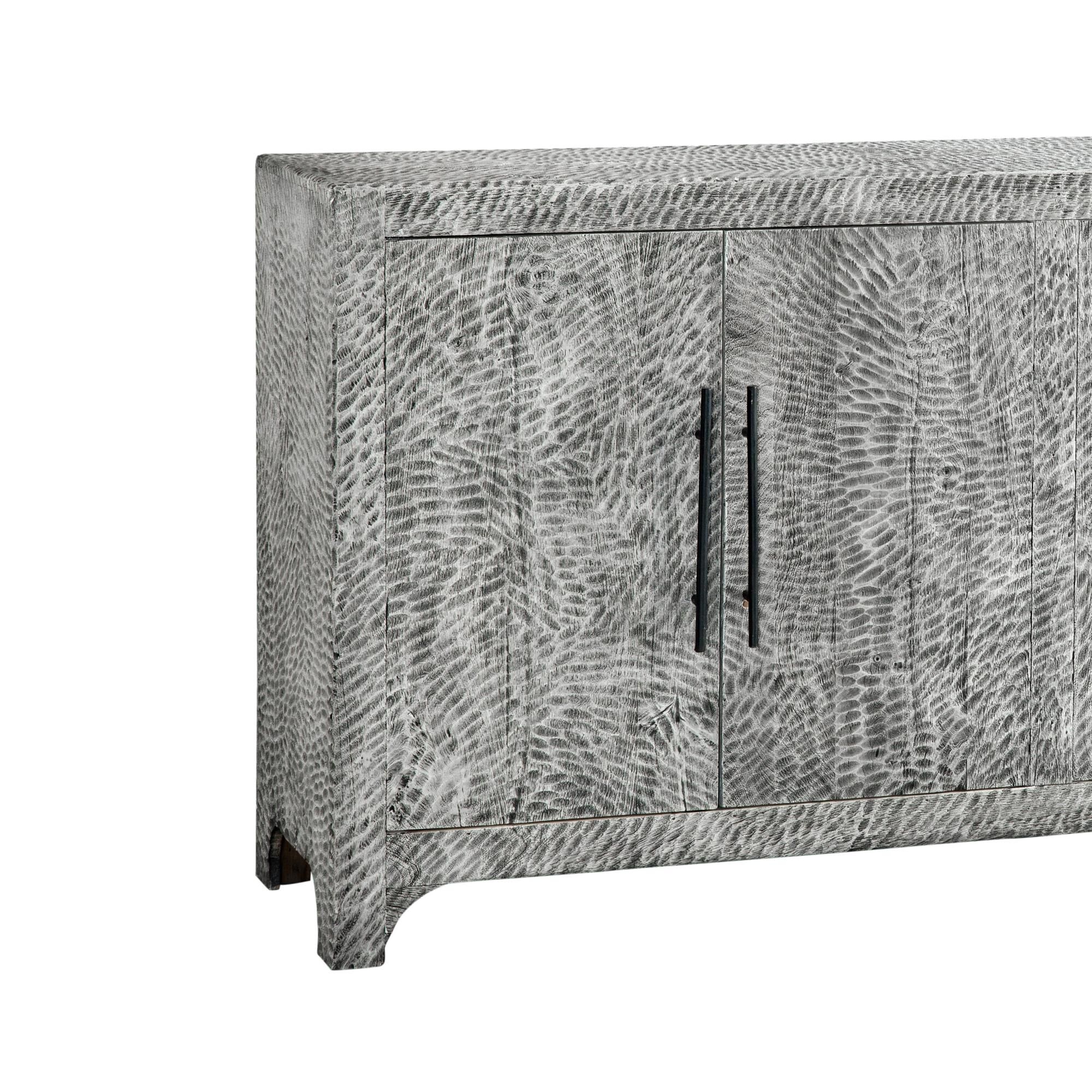 Shown in Sandblasted Rustic Grey finish