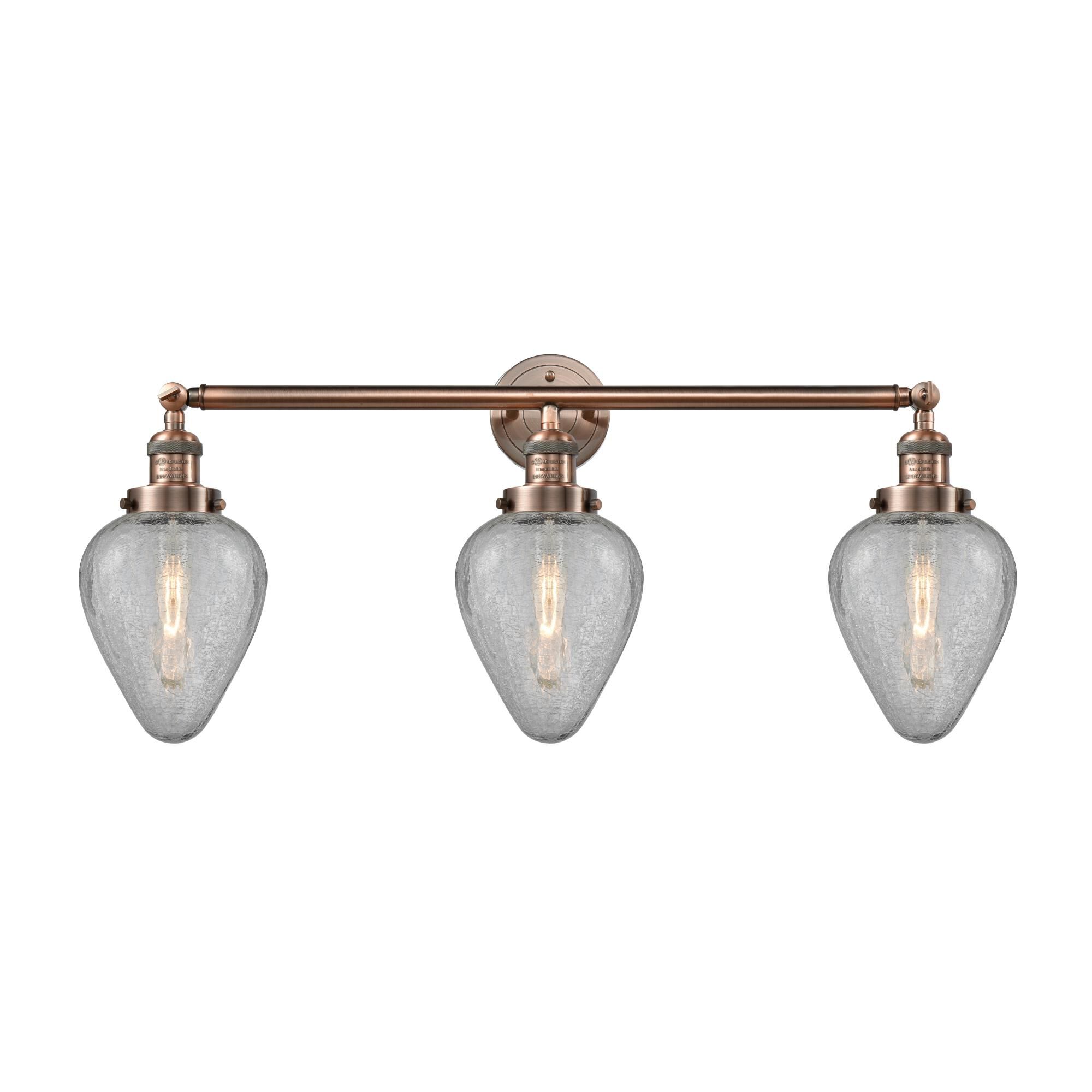 Bruno Marashlian Geneseo 32 Inch 3 Light Bath Vanity Light by Innovations Lighting
