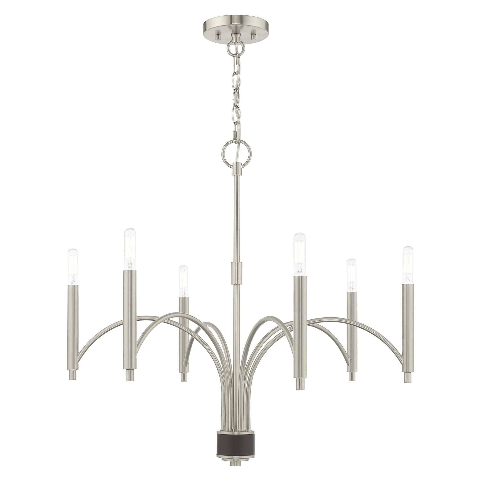 Wisteria 6 Light Chandelier by Livex Lighting