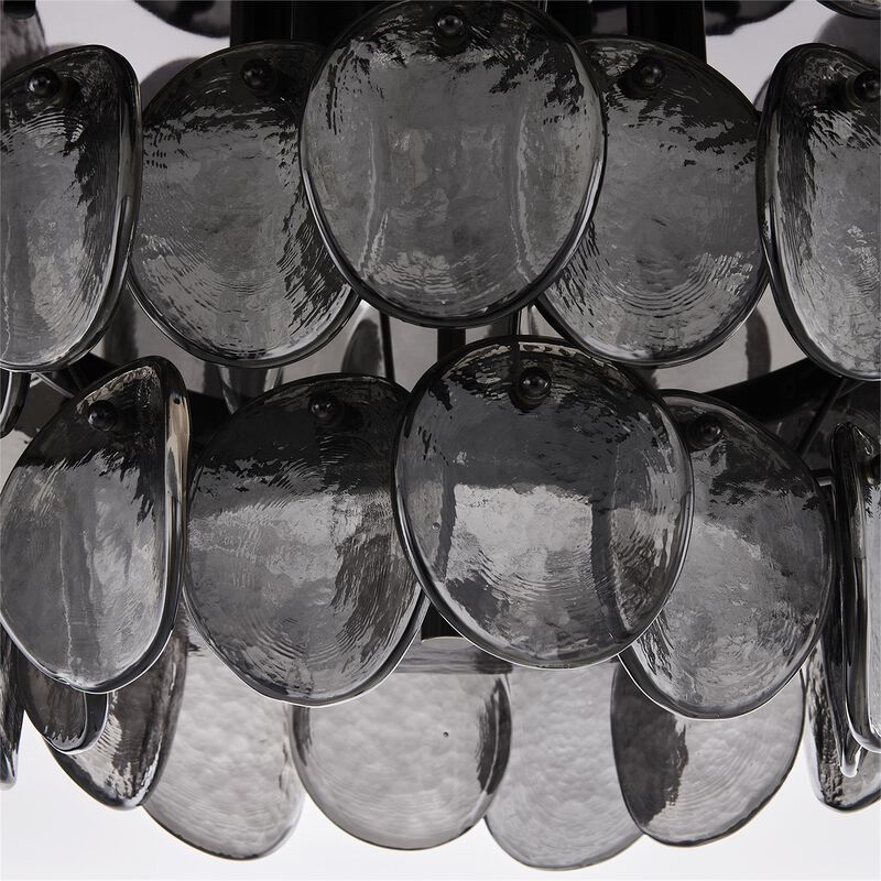 Uroko 20 Inch 4 Light Flush Mount by Kalco