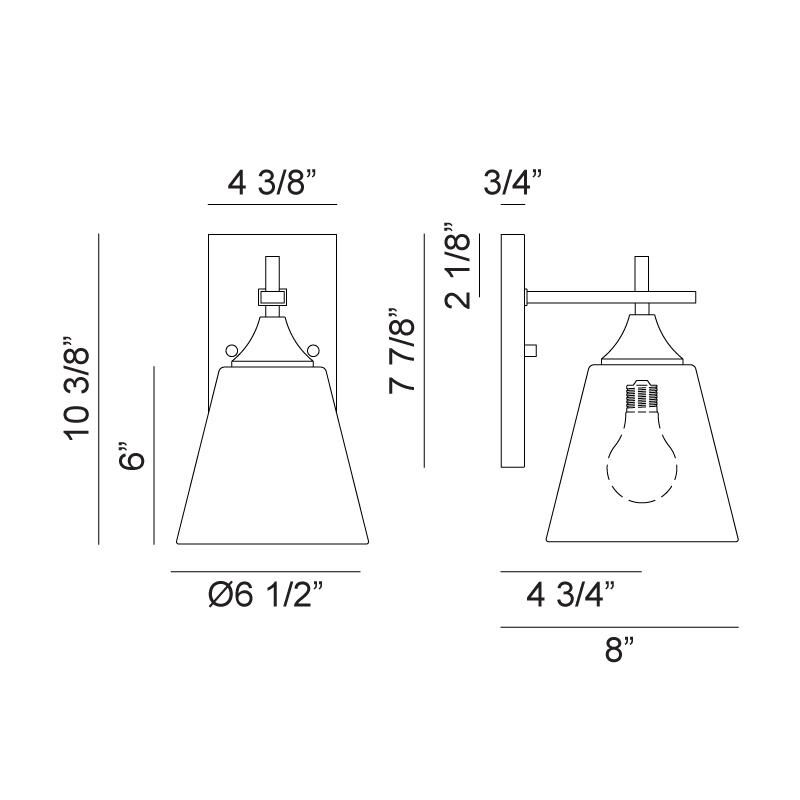 Shown in Black finish