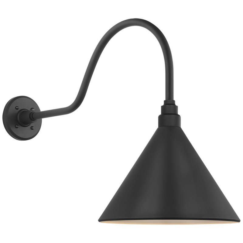 Thomas O'Brien Academy Barn Light 19 Inch Outdoor Wall Light by Visual Comfort Signature Collection