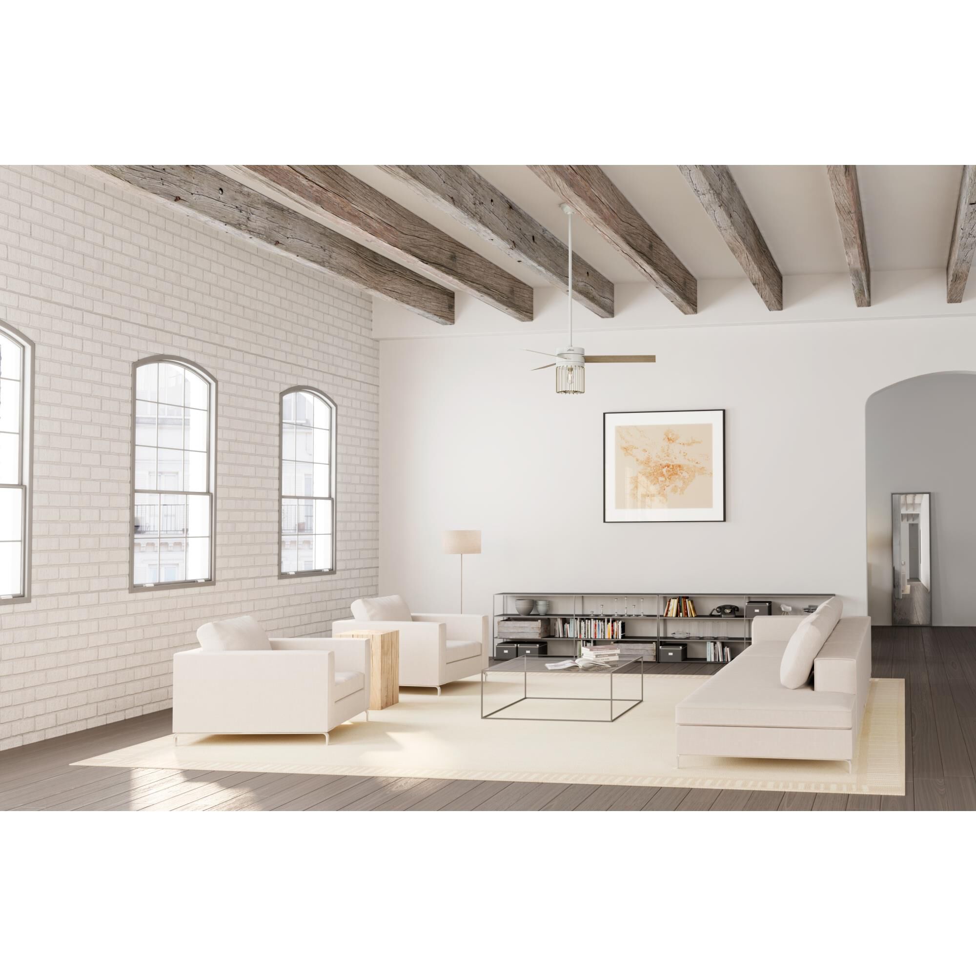 Shown in Fresh White finish