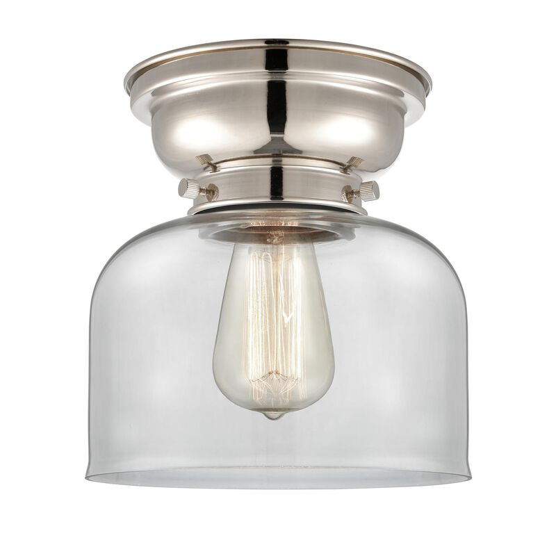 Bruno Marashlian Large Bell 8 Inch 1 Light Flush Mount by Innovations Lighting