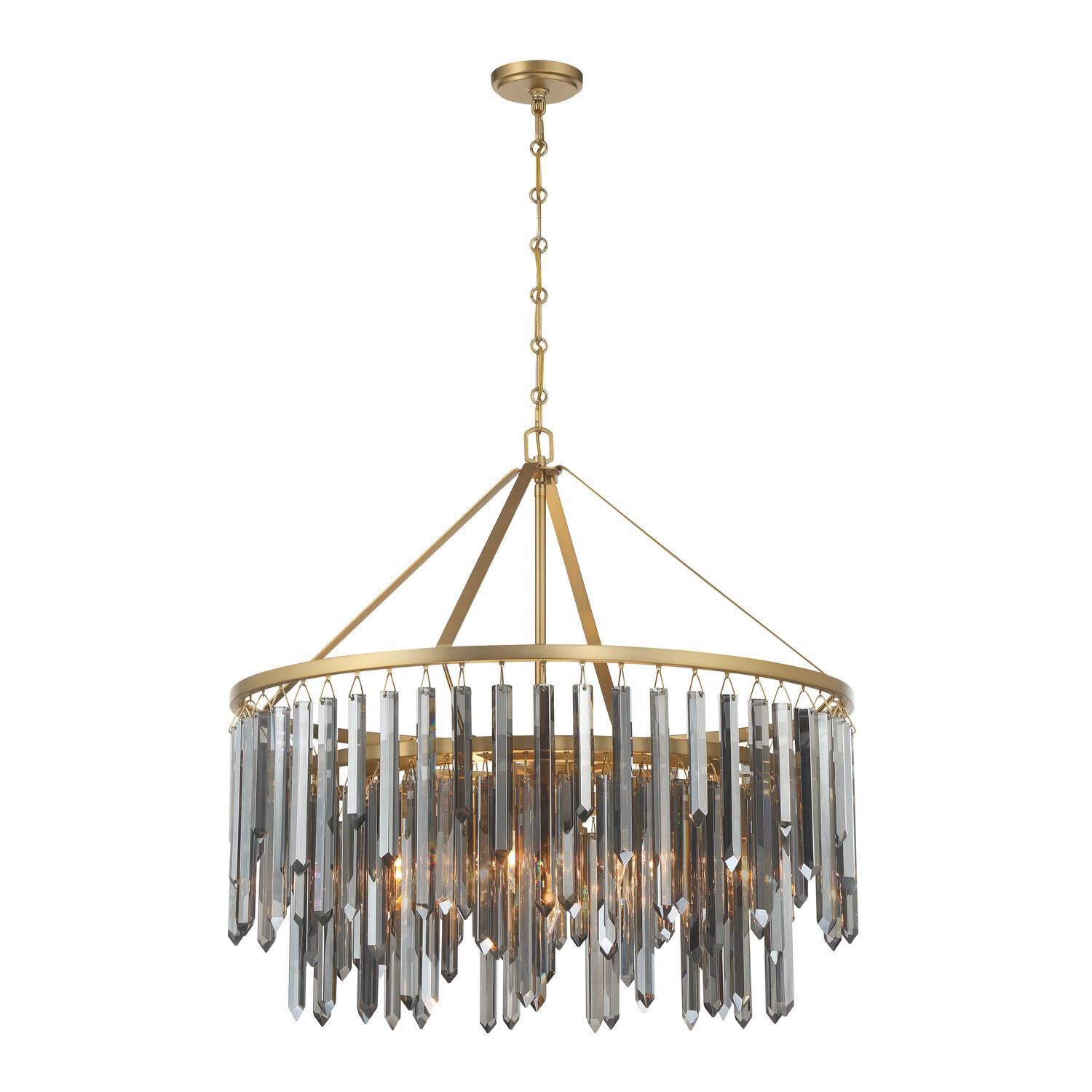 Gemma 32 Inch Chandelier by Crystorama