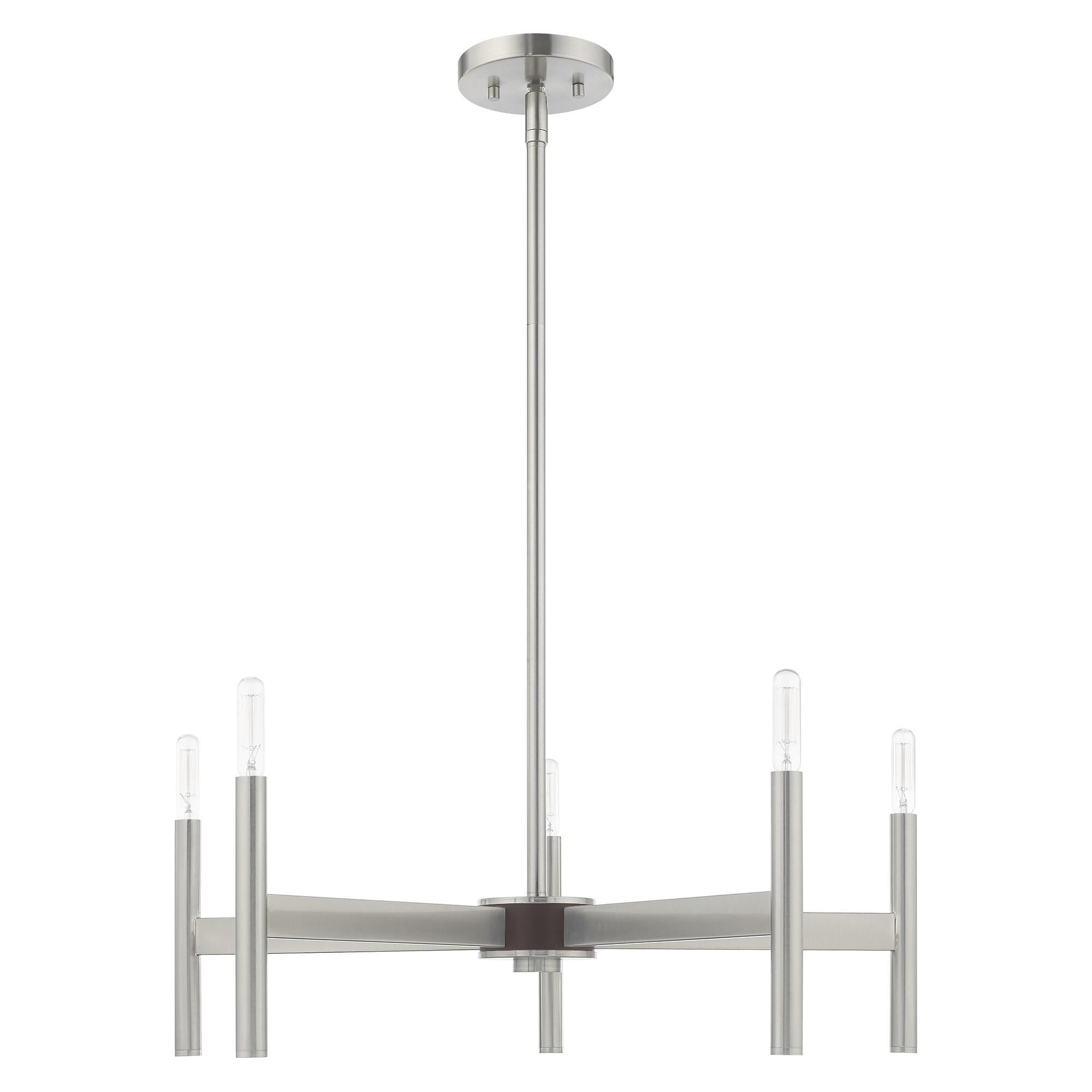 Shown in Brushed Nickel finish