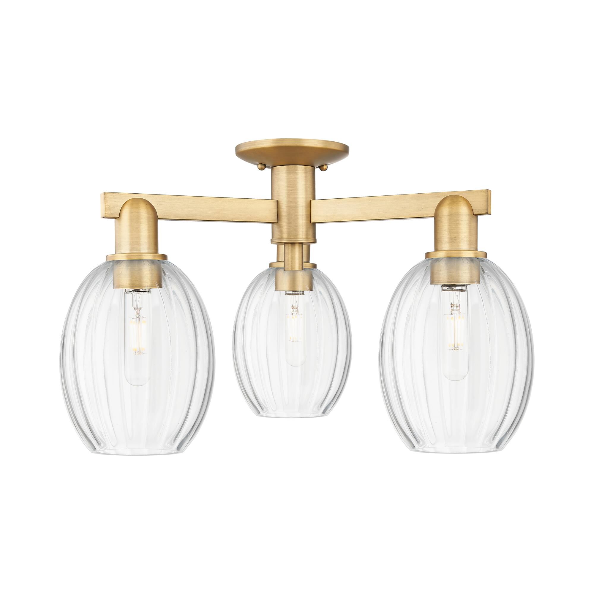 Shown in Brushed Brass finish