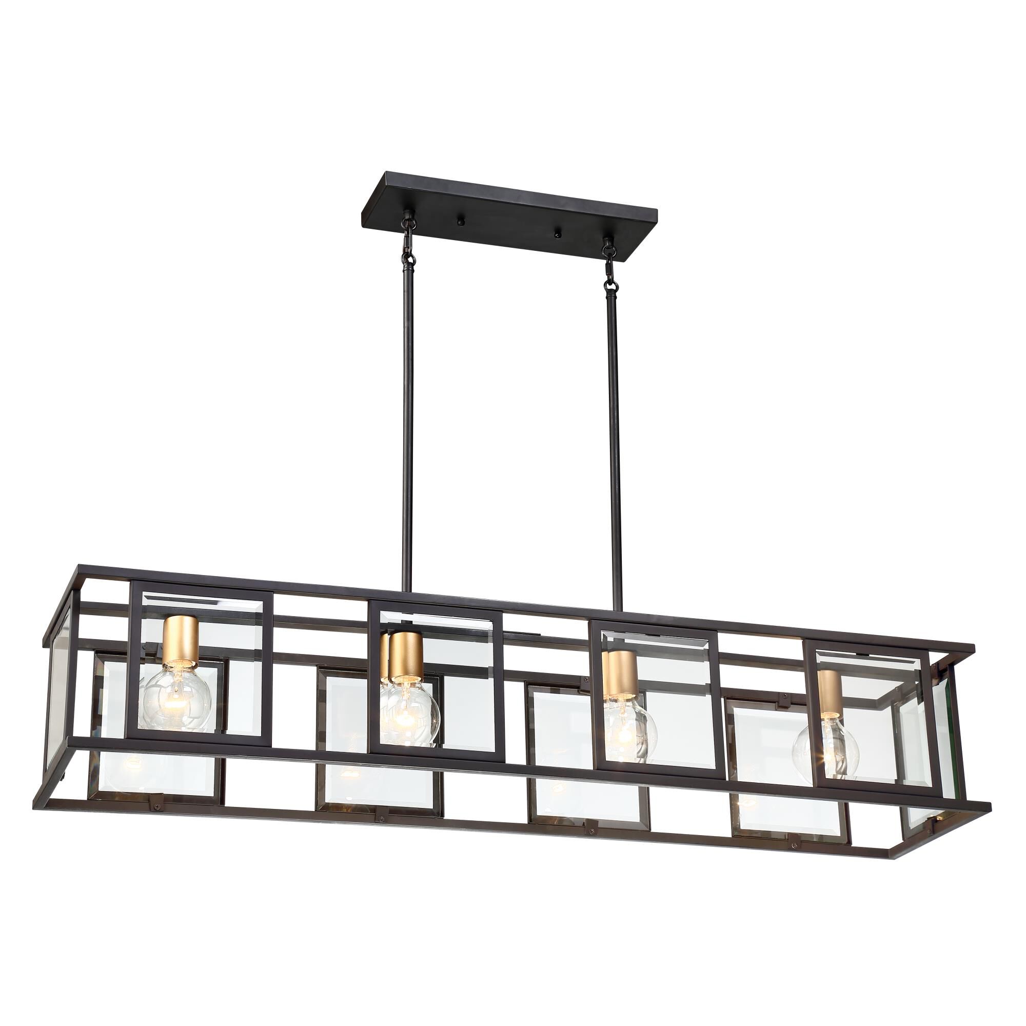 Payne 42 Inch 4 Light Linear Suspension Light by Nuvo Lighting