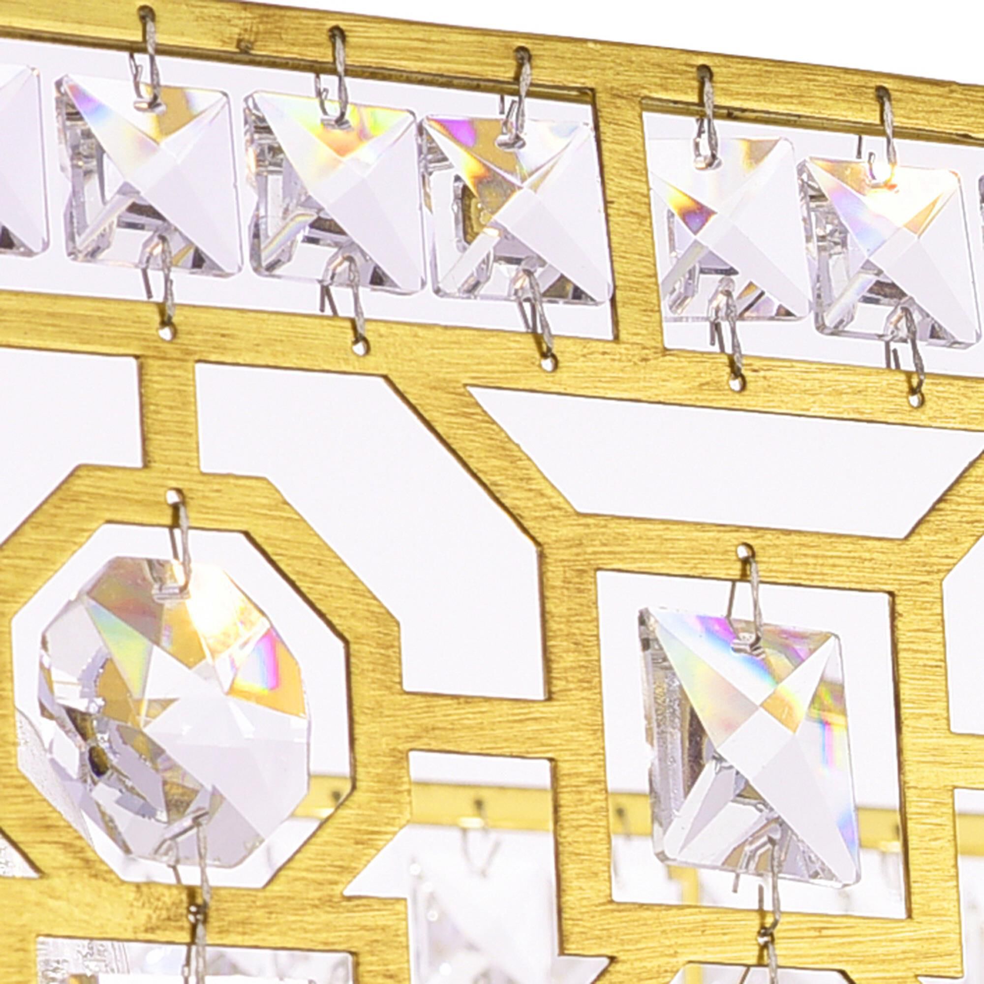 Belinda 41 Inch 8 Light Linear Suspension Light by CWI Lighting