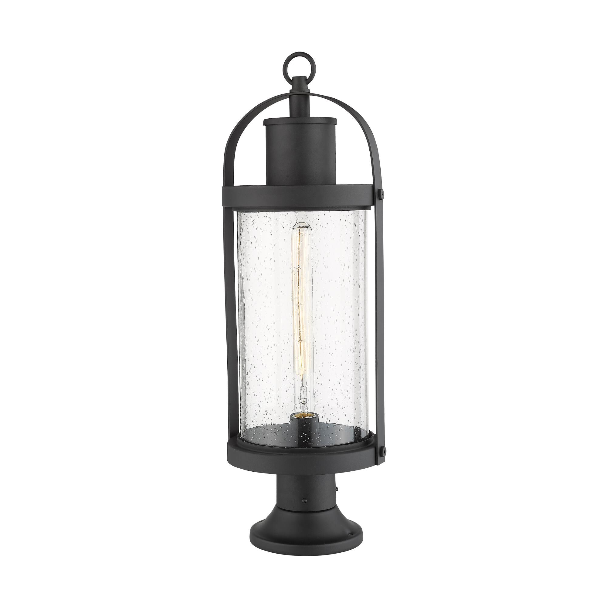 Z-Lite Roundhouse 27 Inch Tall Outdoor Pier Lamp