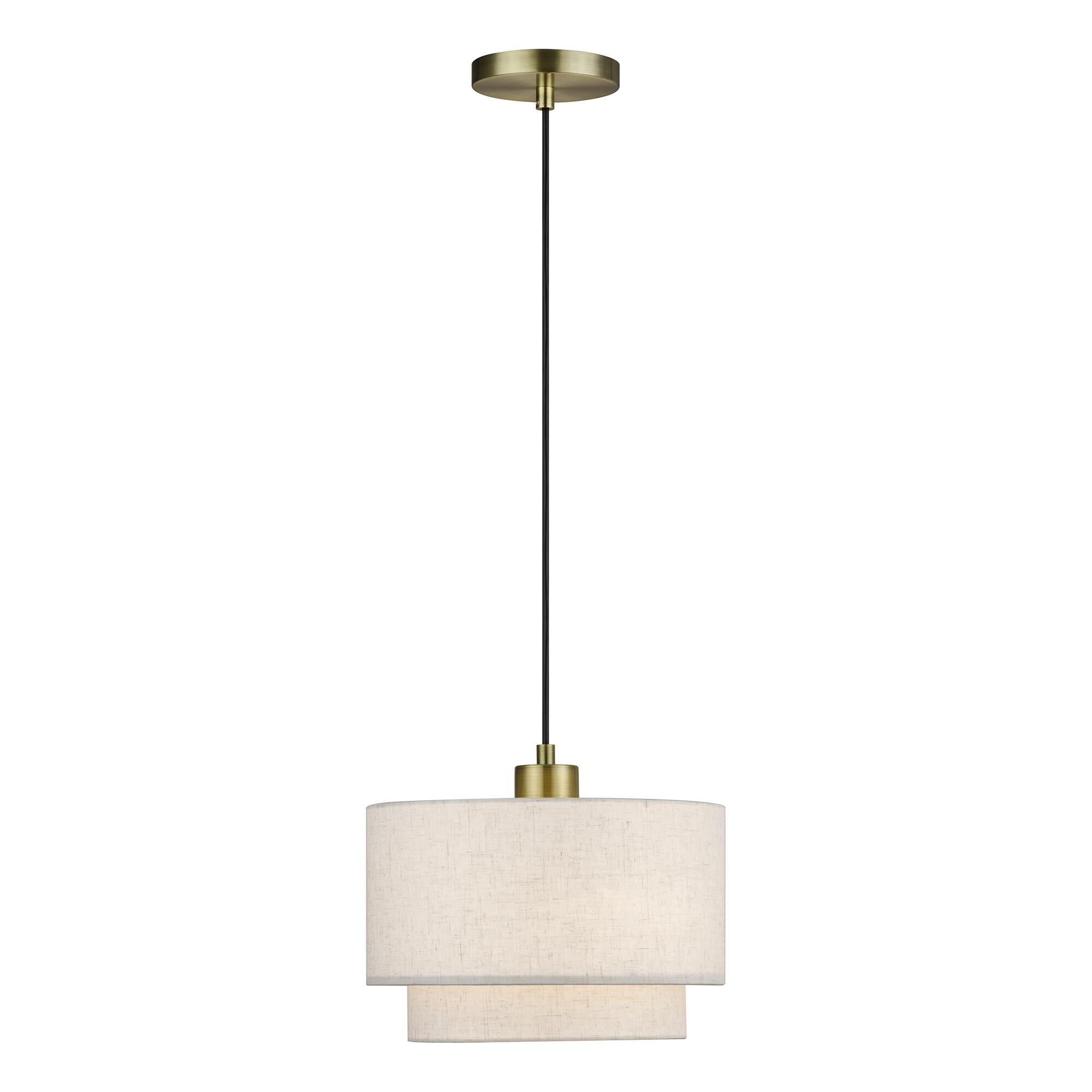 Manorwood 12 Inch Mini Pendant by Livex Lighting