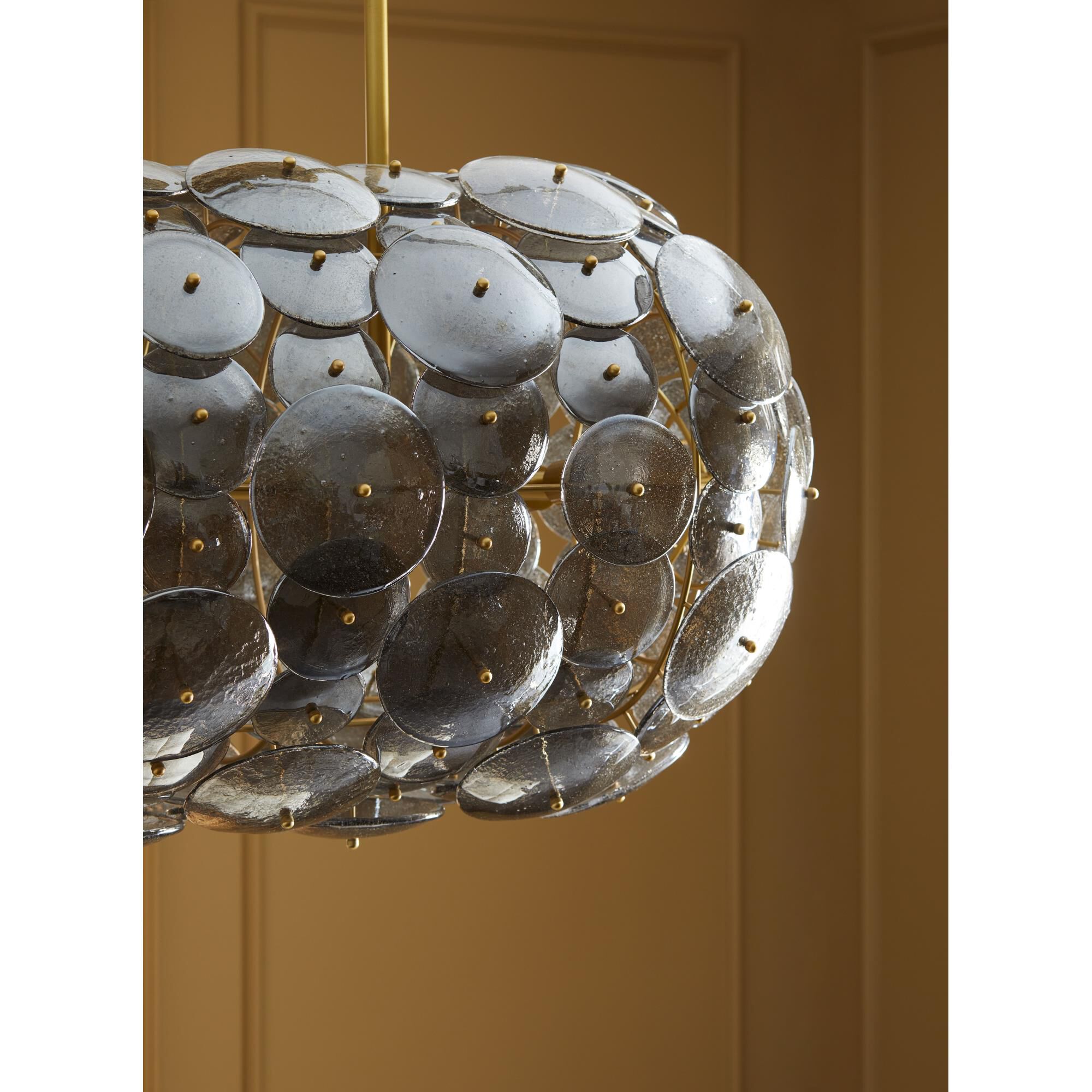 Nebula 42 Inch 8 Light Linear Suspension Light by Arteriors Home