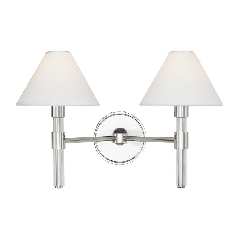 Lauren Ralph Lauren Robert 18 Inch 2 Light Bath Vanity Light by Visual Comfort Studio