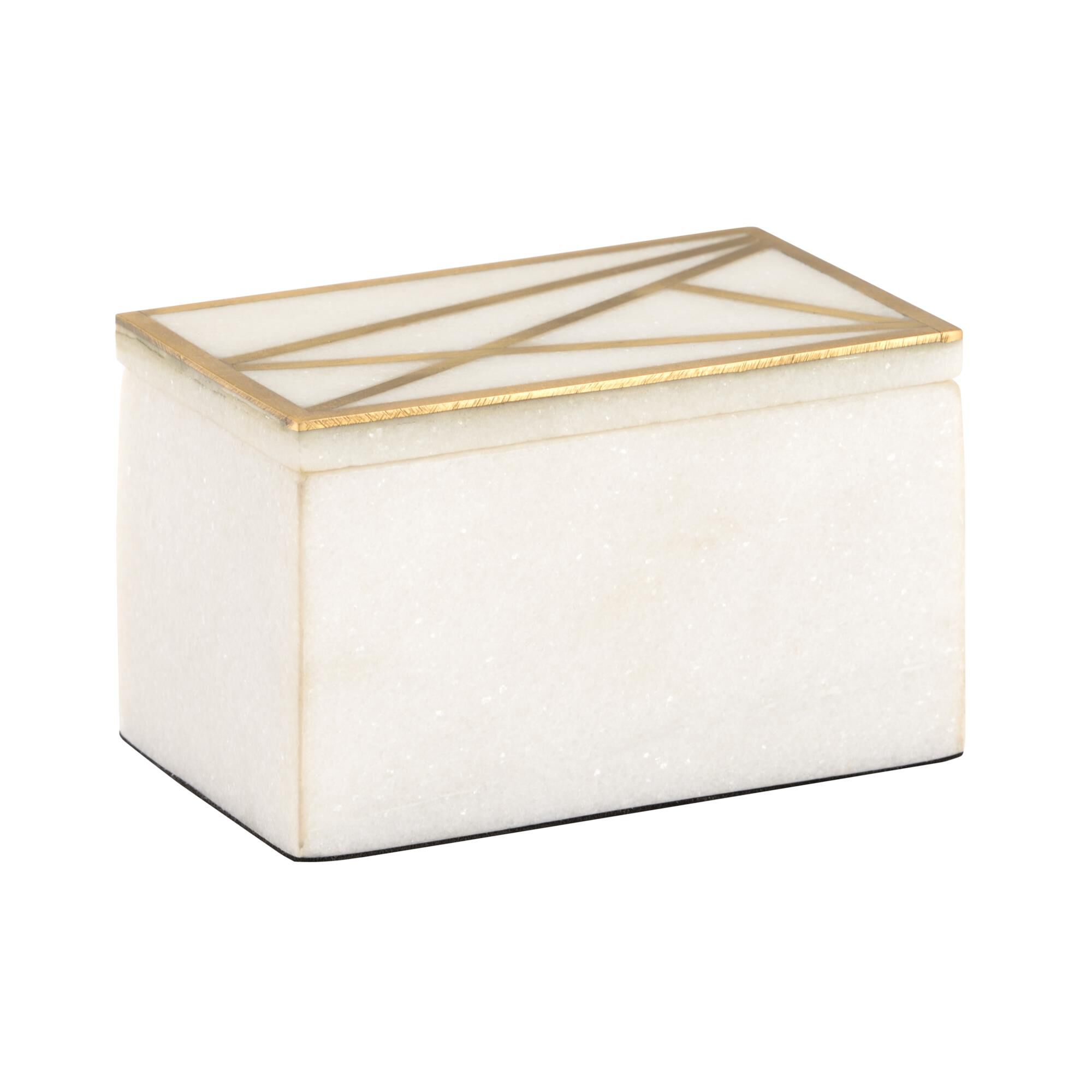 Genesis Marble Box (Sm) Accent Box by Wildwood