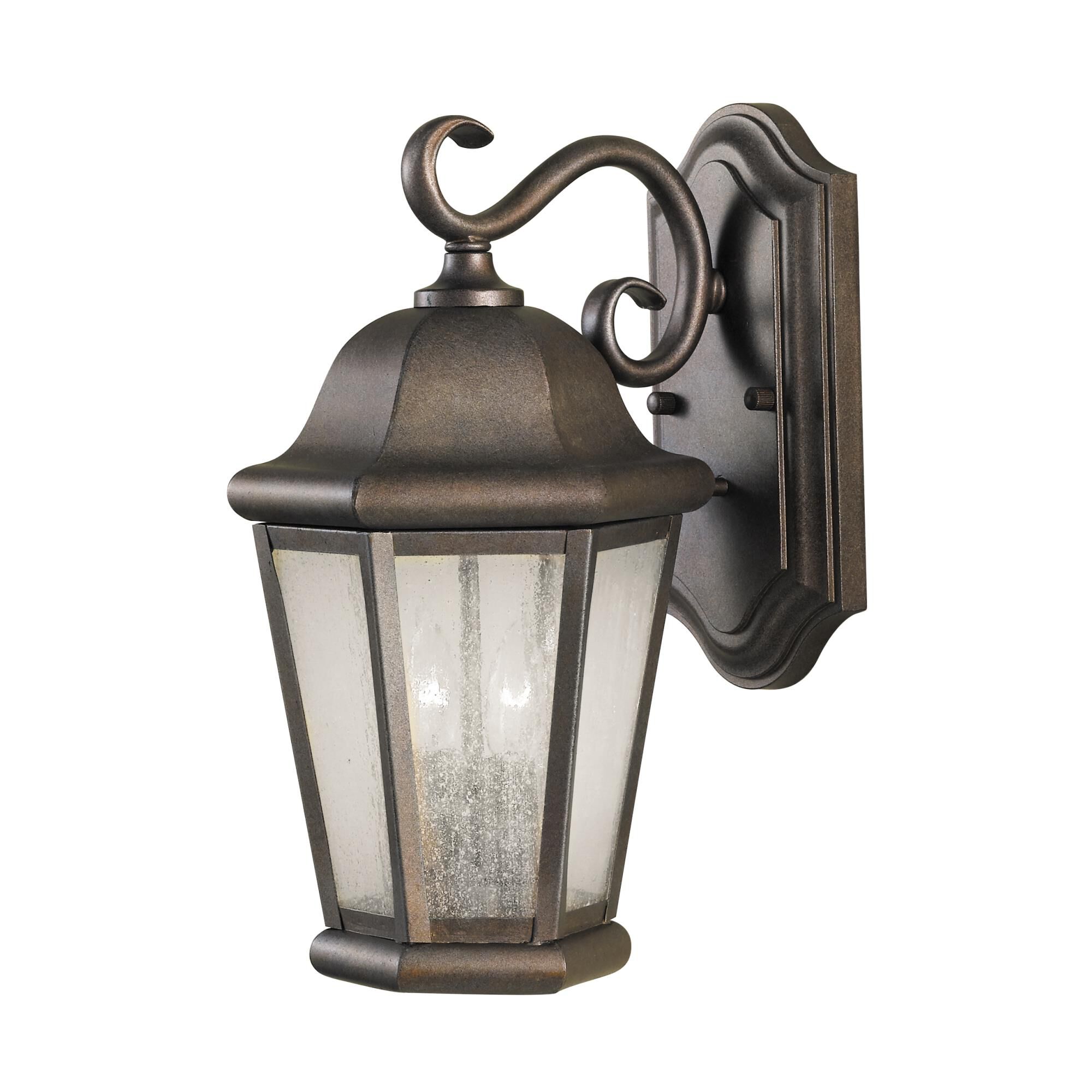 Martinsville 14 Inch Tall 2 Light Outdoor Wall Light by Generation Lighting