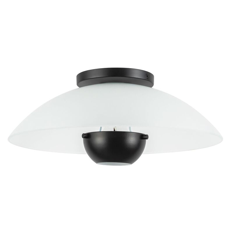 Ryan Pauly Umbra 14 Inch Semi Flush Mount by Kuzco Lighting