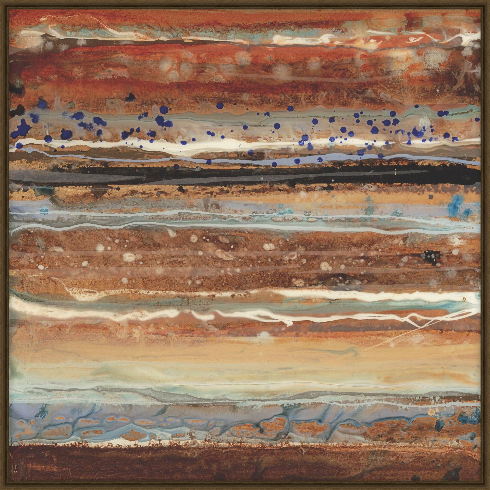 Studio L57 Contempo Rose Wood Bed Print by LEVEL57