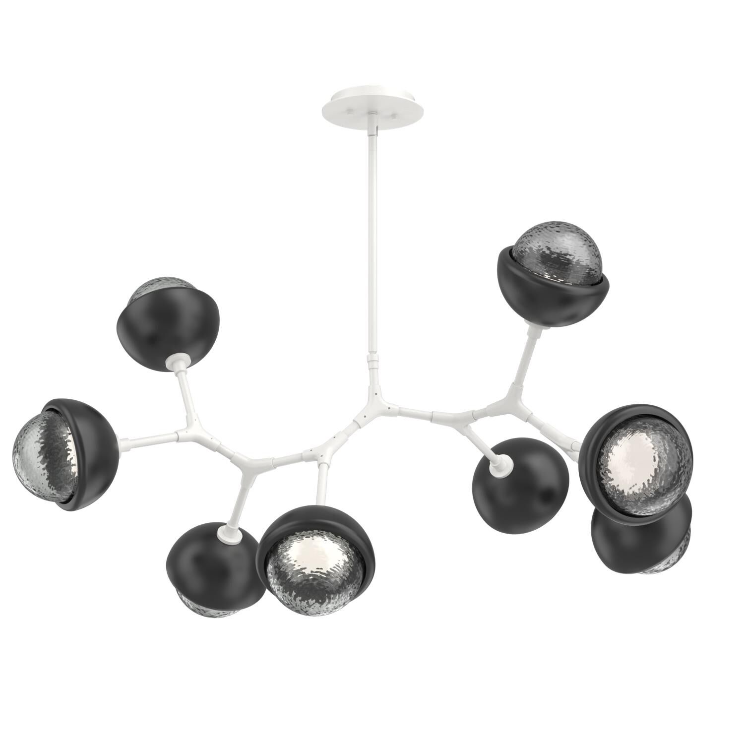 Levi Wilson Cabochon 38 Inch Linear Suspension Light by Hammerton Studio