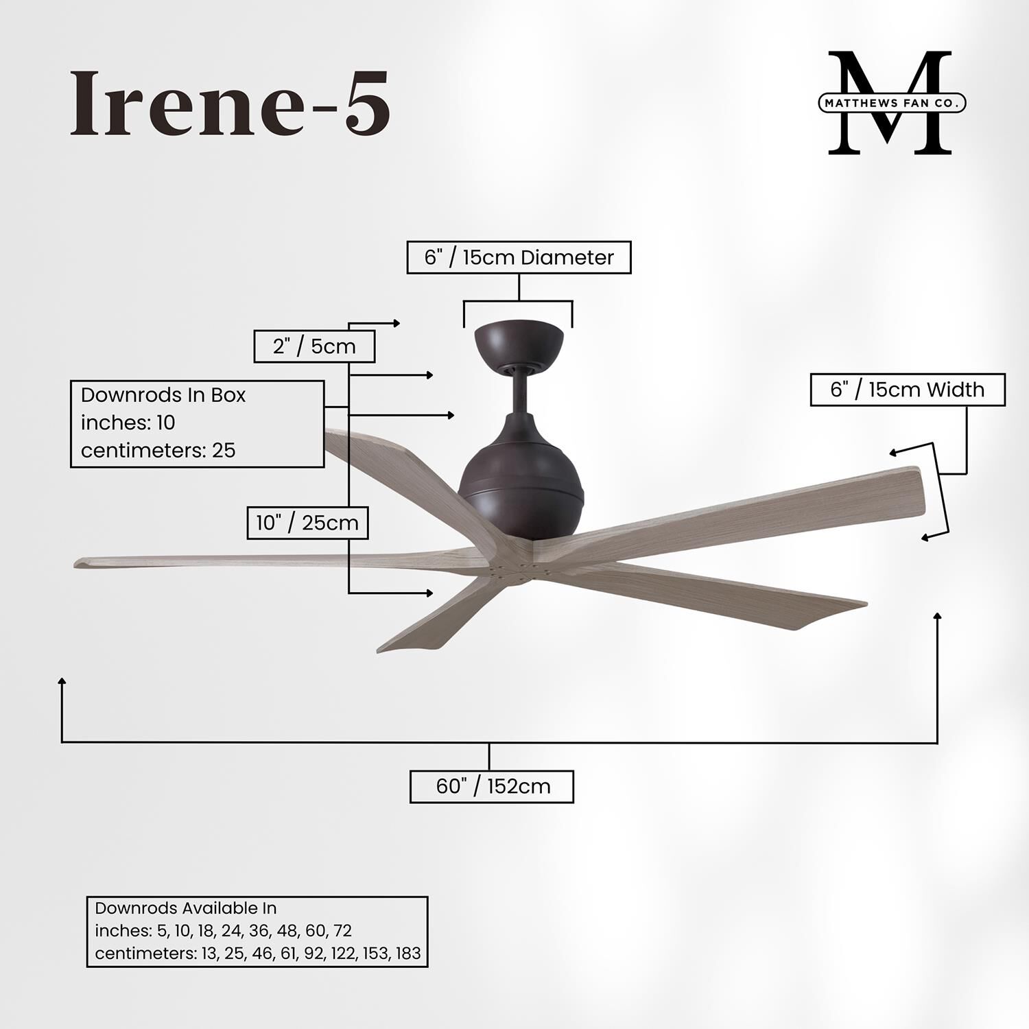 Shown in Textured Bronze finish