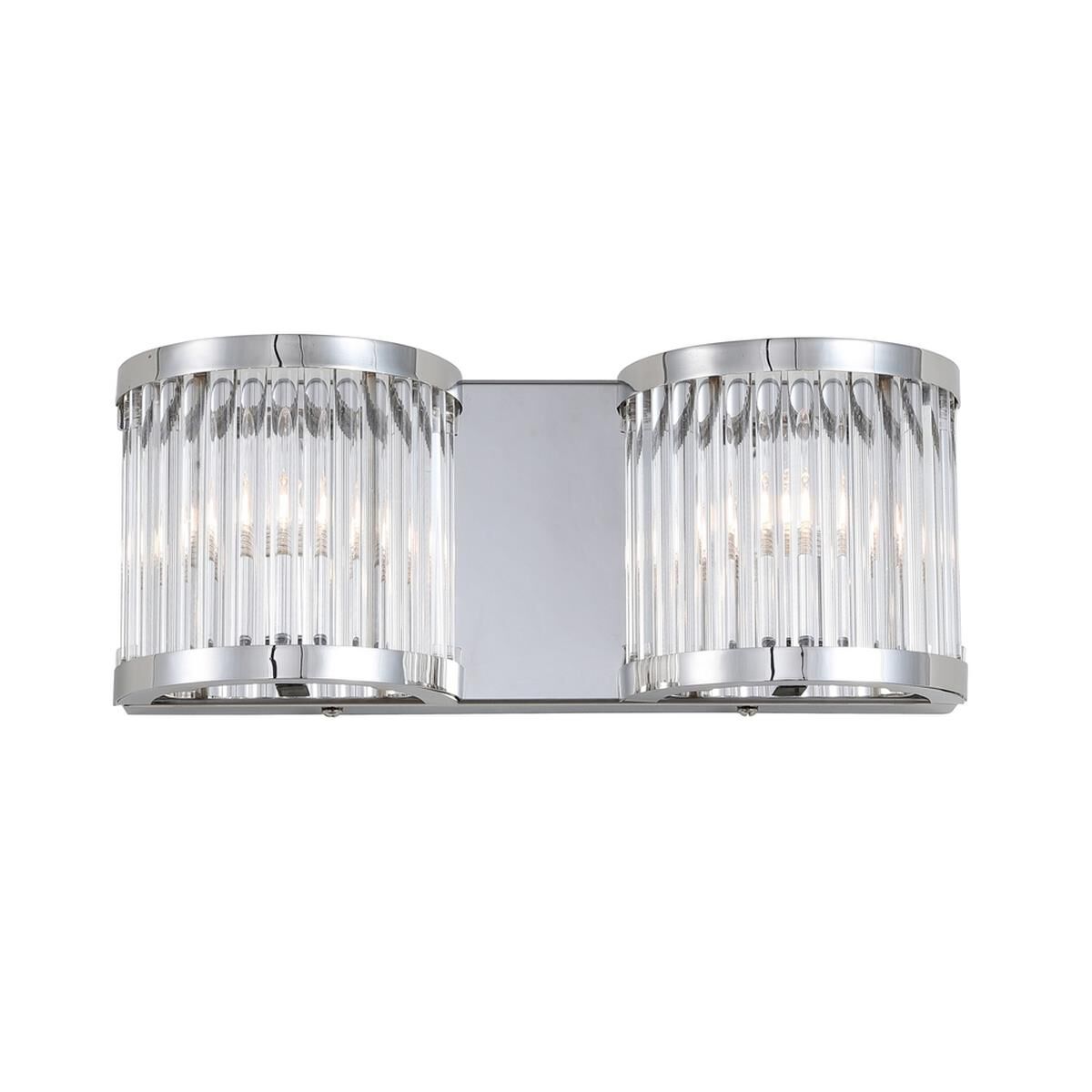 Karter 12 Inch 2 Light LED Bath Vanity Light by Safavieh