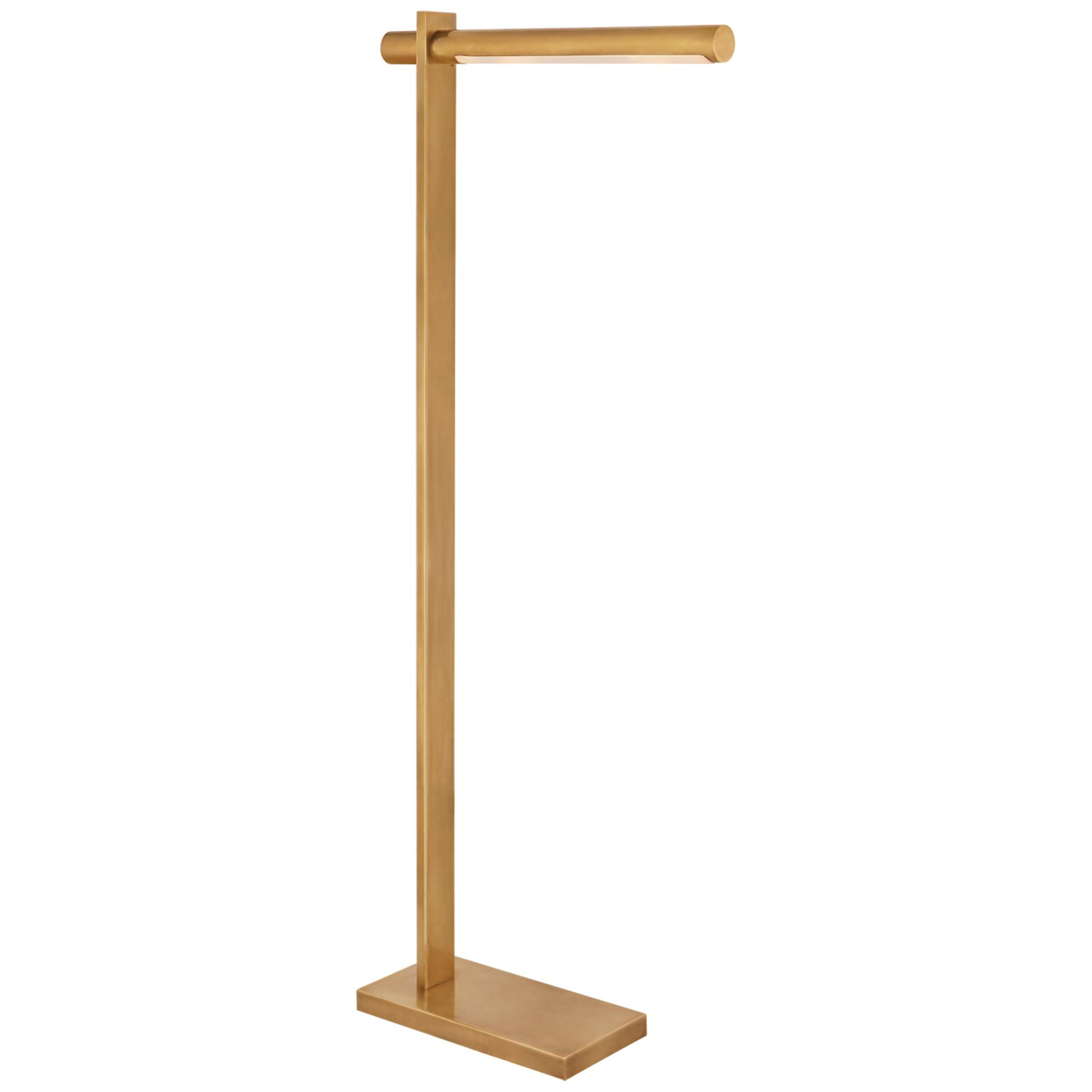 Shown in Antique-Burnished Brass finish and No Option shade