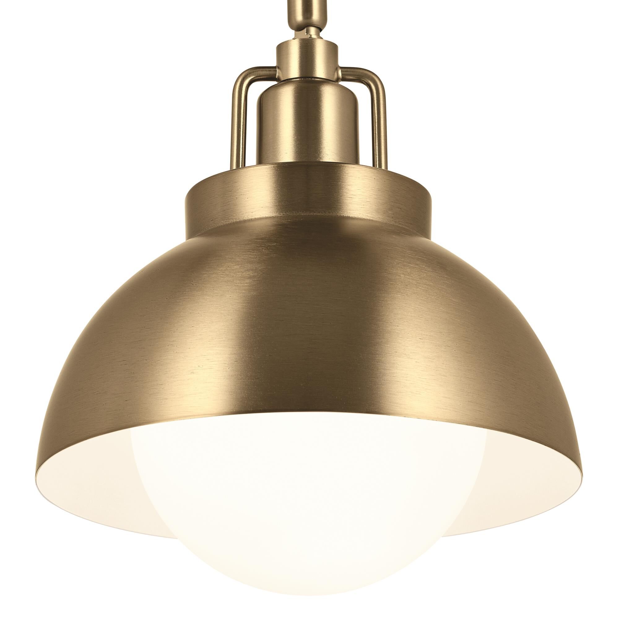 Niva 8 Inch 1 Light Semi Flush Mount by Kichler Lighting