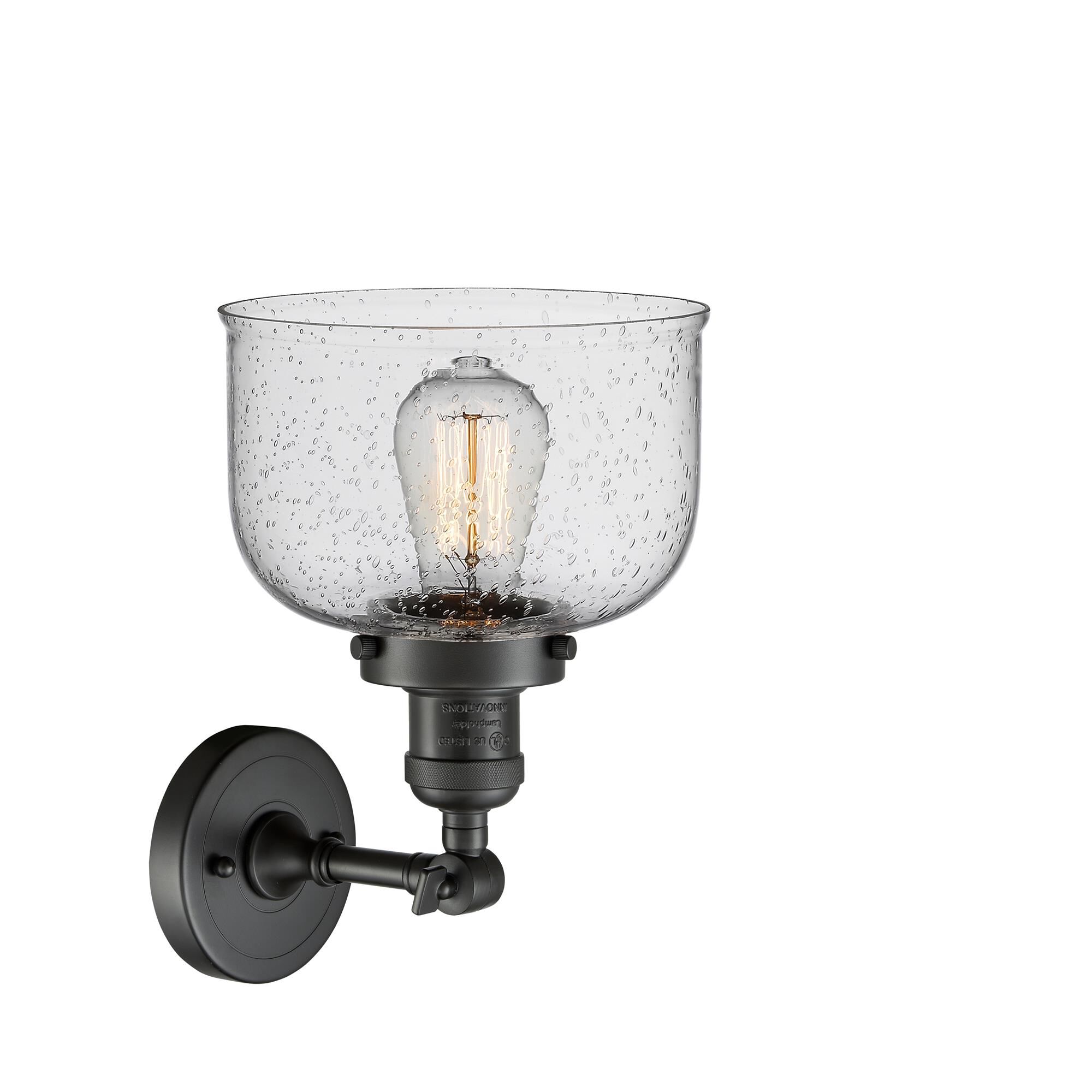 Bruno Marashlian Large Bell 8 Inch 1 Light Semi Flush Mount by Innovations Lighting