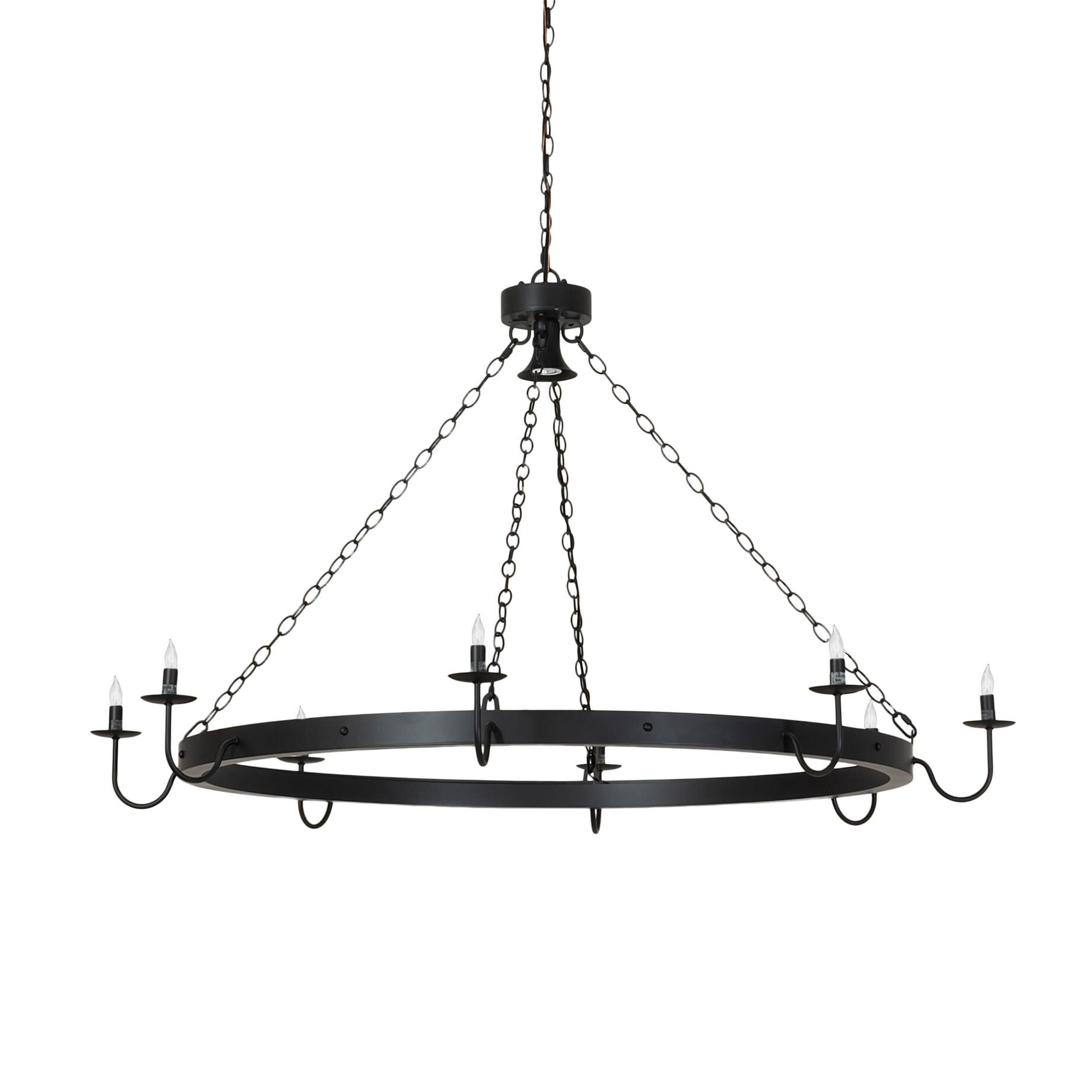 Suffolk 60 Inch 8 Light Chandelier by Meyda Lighting