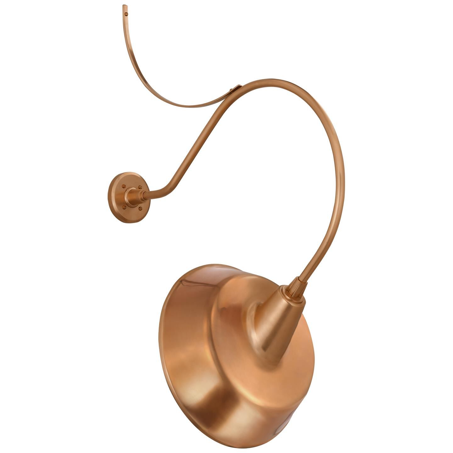 Shown in Soft Copper finish and Copper shade