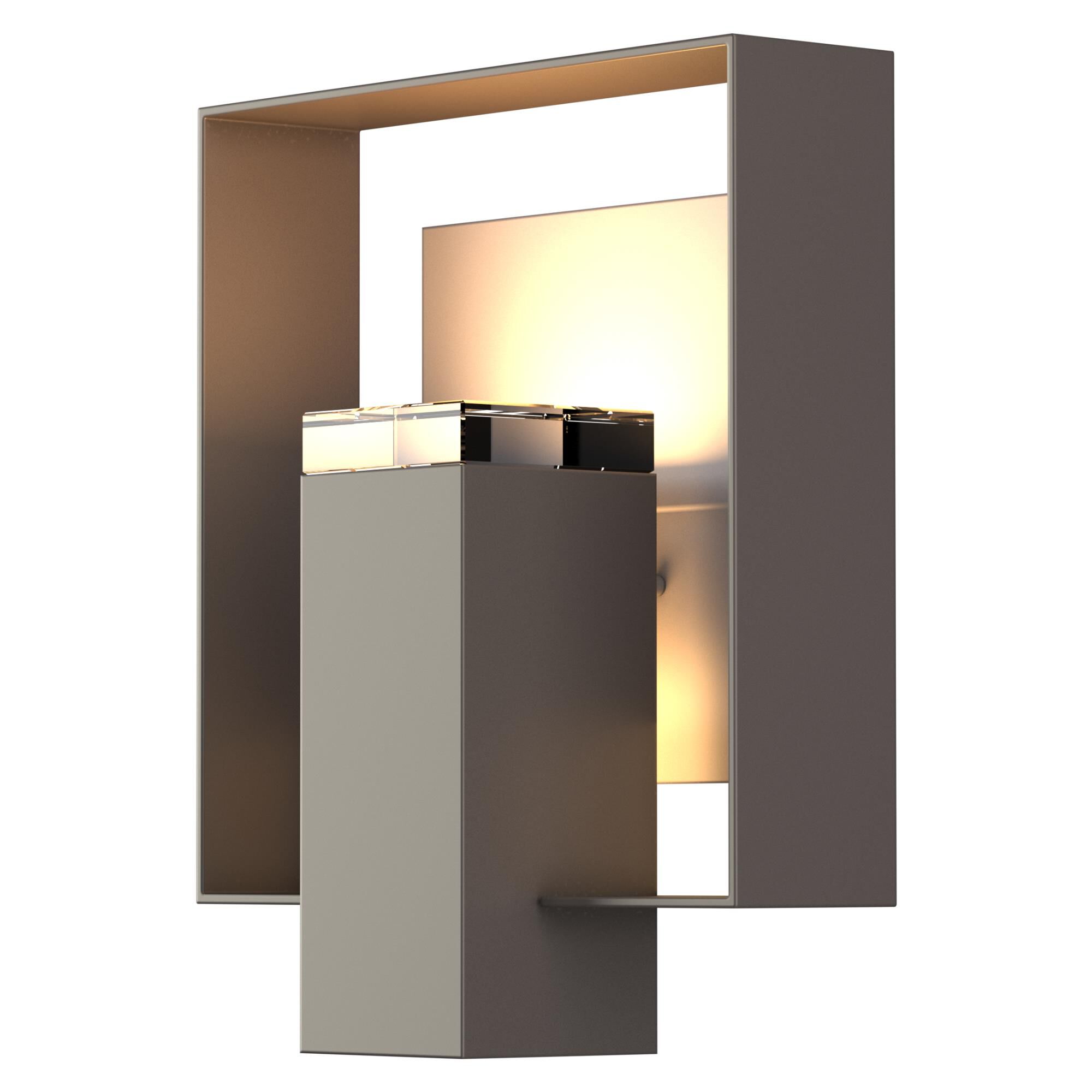 Hubbardton Forge Shadow Box 11 Inch Tall Outdoor Wall Light