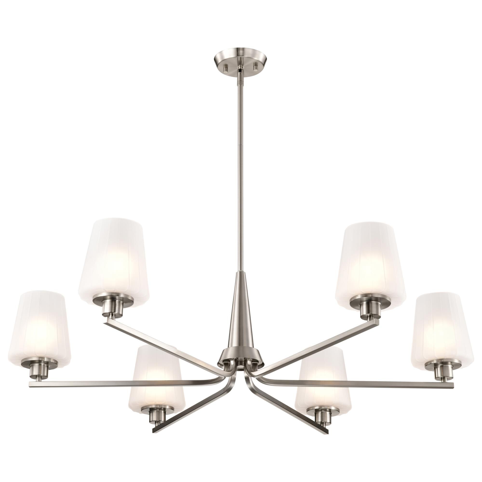 Lune 40 Inch Chandelier by Nuvo Lighting